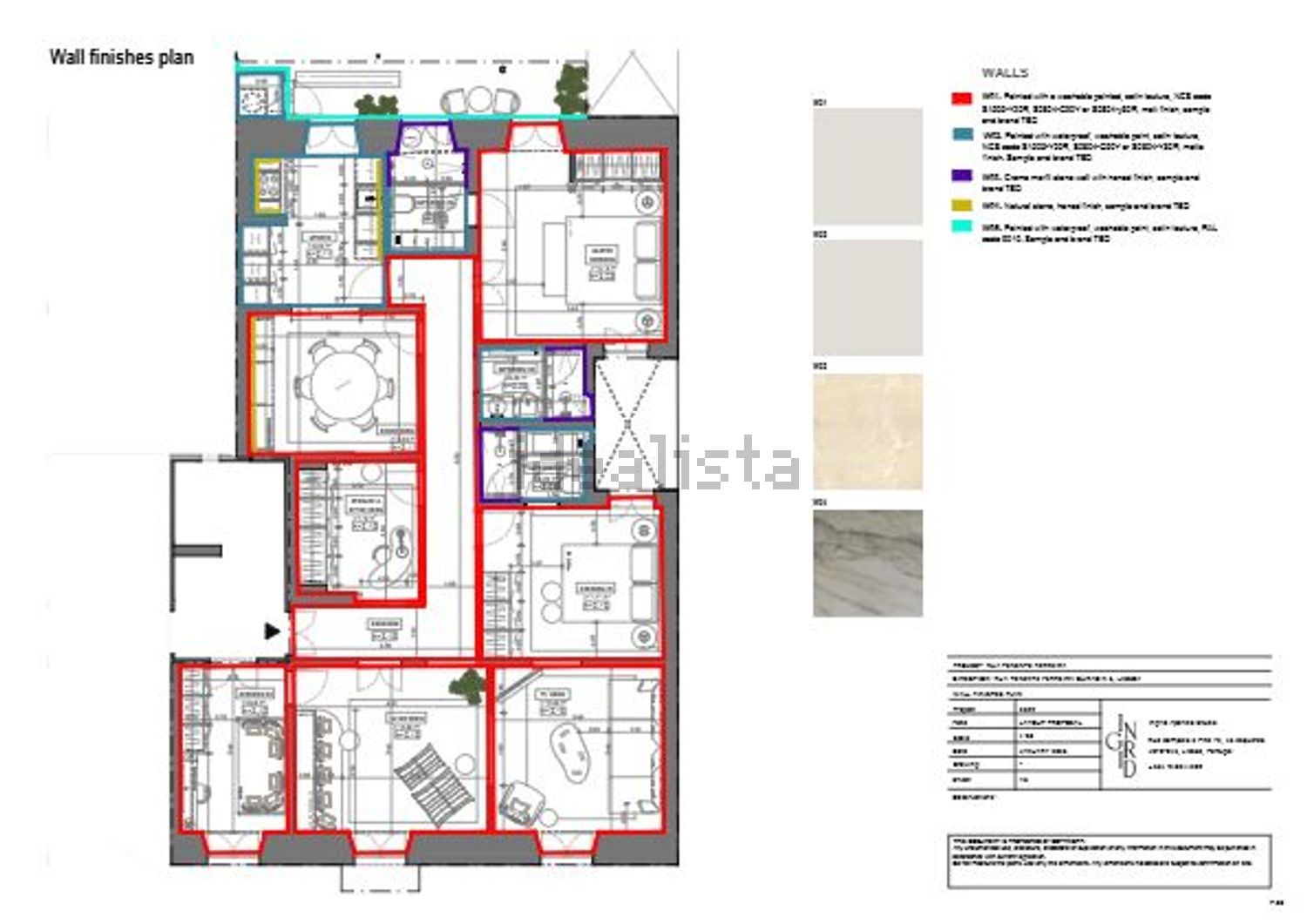 公寓 t3出售在Rua Tenente Ferreira Durão, 12 - 平面图