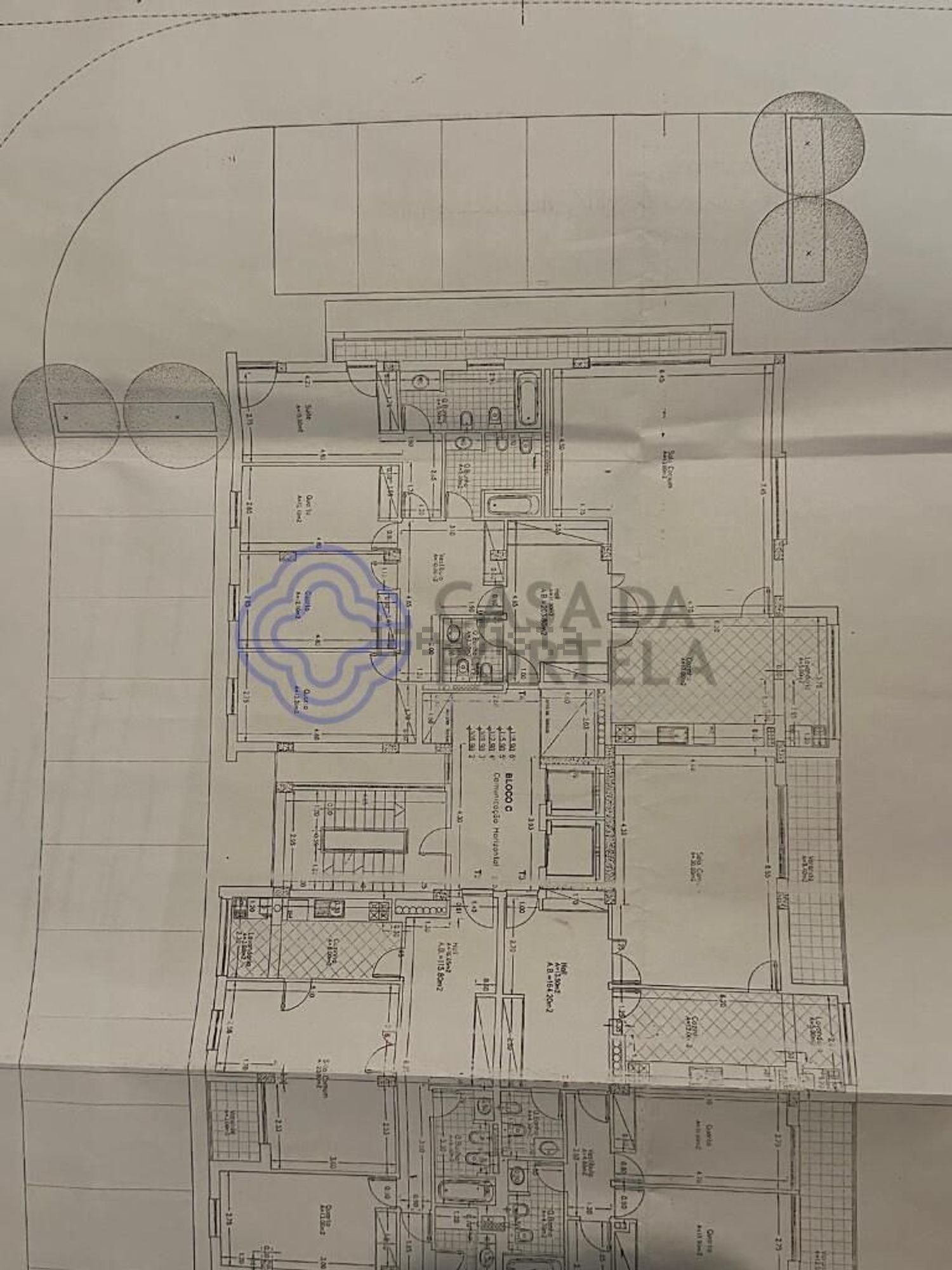 公寓 t4出售在Rua Mário Cesariny, 188 - 平面图