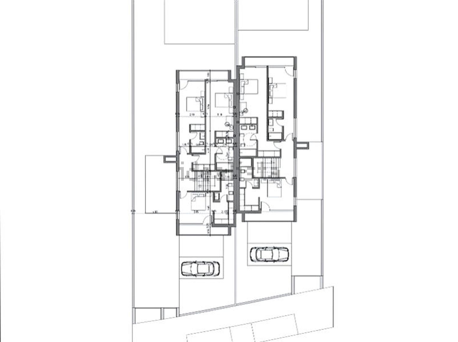 小楼房或独栋别墅出售在Bairro dos Patrocínios - 平面图