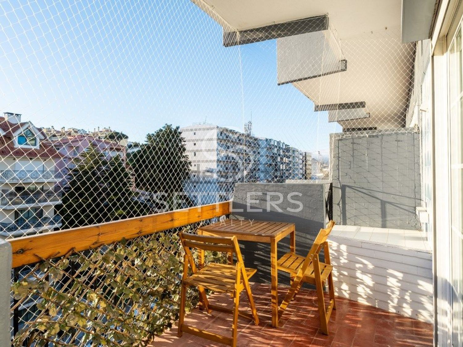 出租公寓 t1在 Centro do Estoril - 阳台