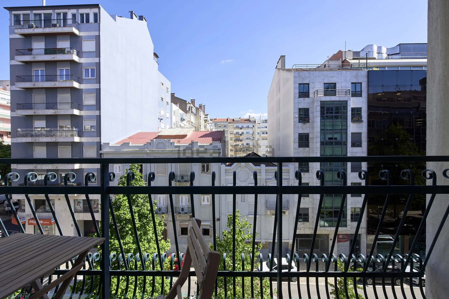 出租房间在Avenida Barbosa du Bocage, 52 - 阳台