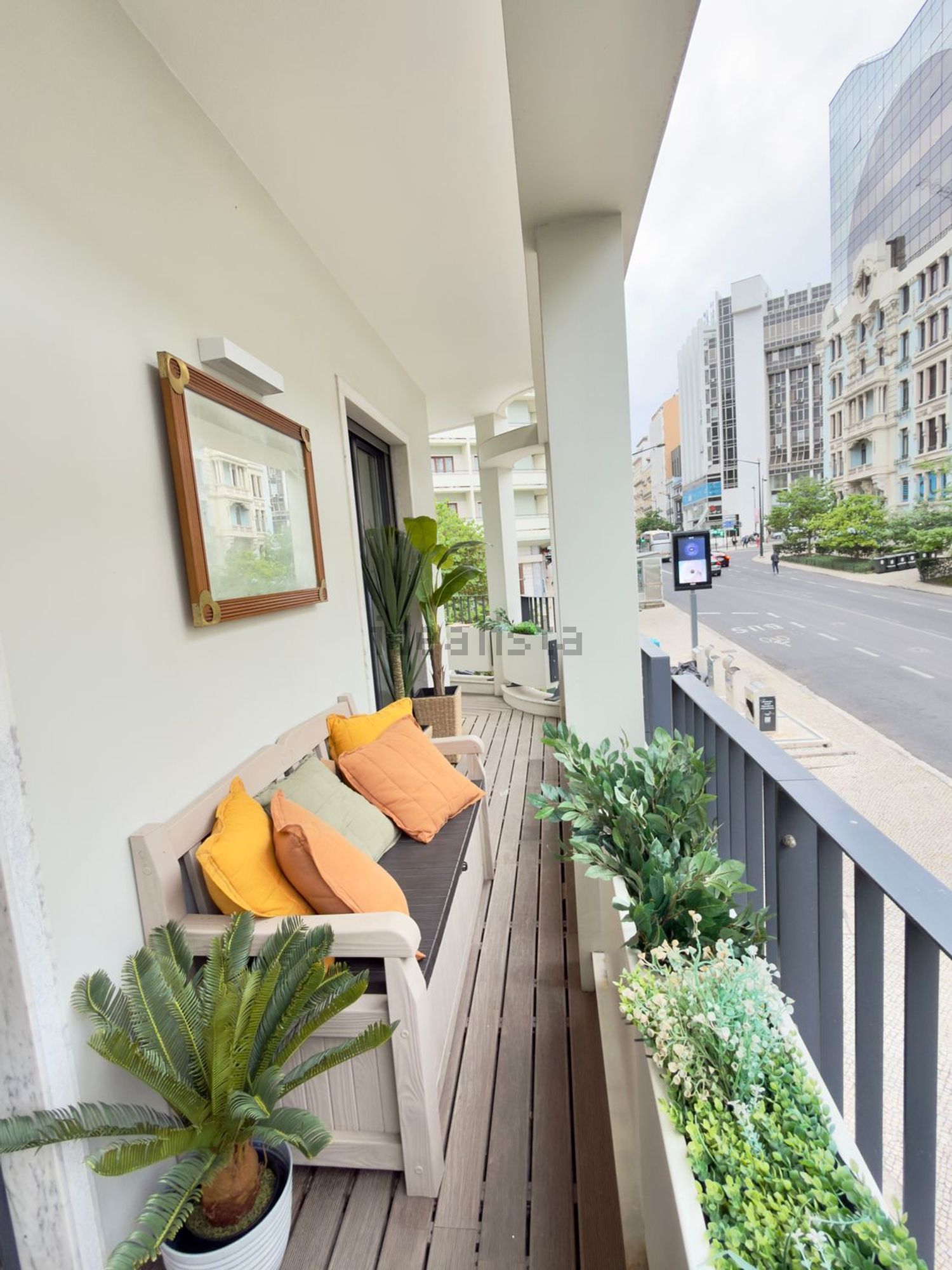 出租公寓 t1在Rua Braamcamp, 1250 - 客厅