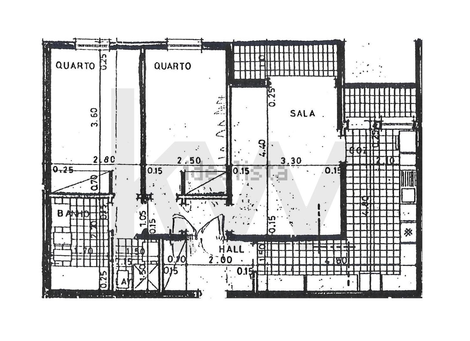 公寓 t2出售在Rua Fernando Namora, 134 - 平面图