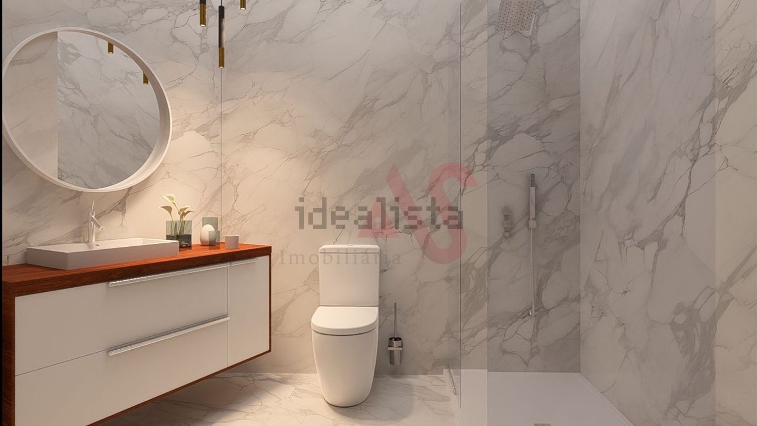 公寓 t1出售在 Águas Santas - 卫生间