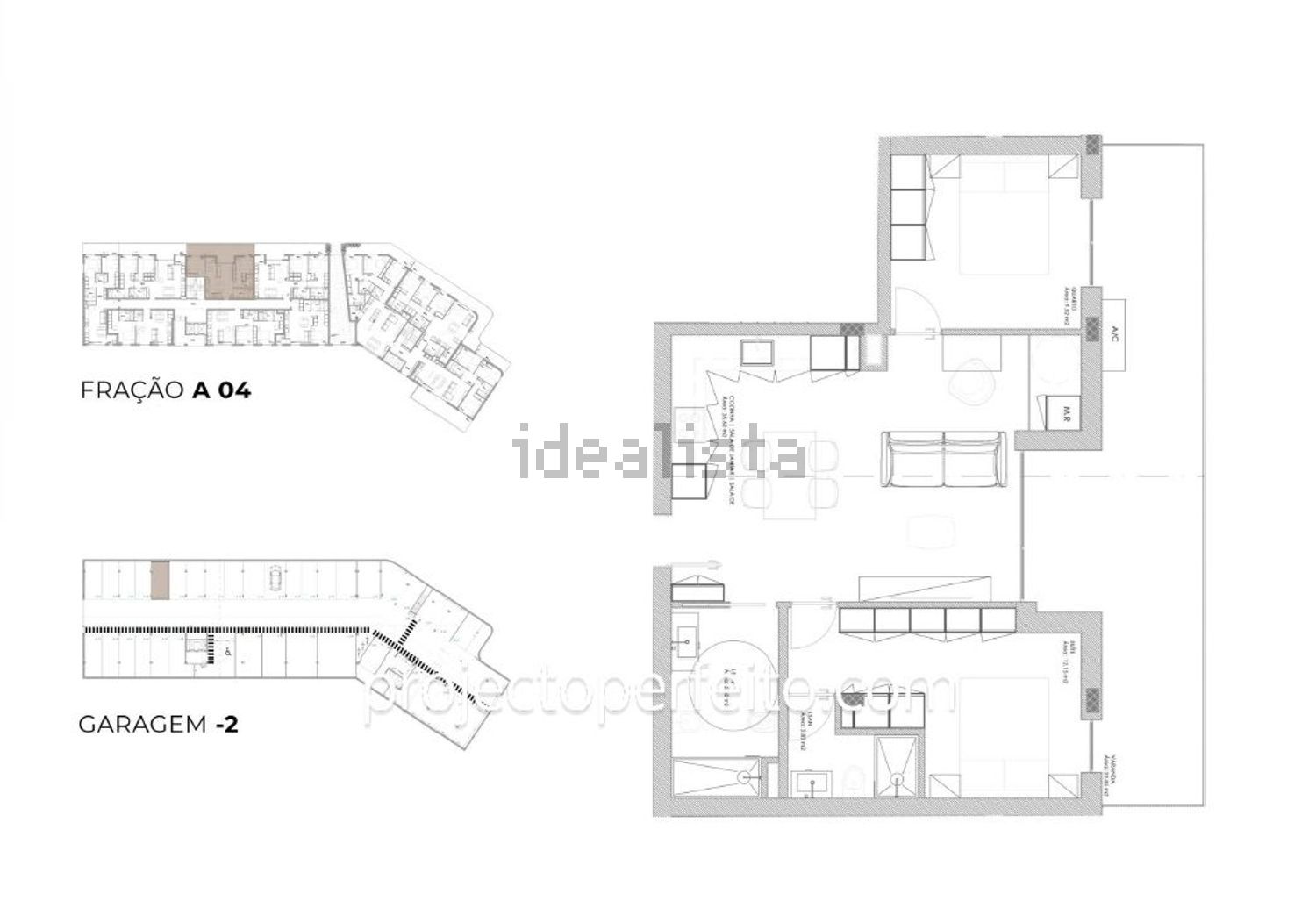 公寓 t2出售在 Formigosa - Corredoura - 平面图