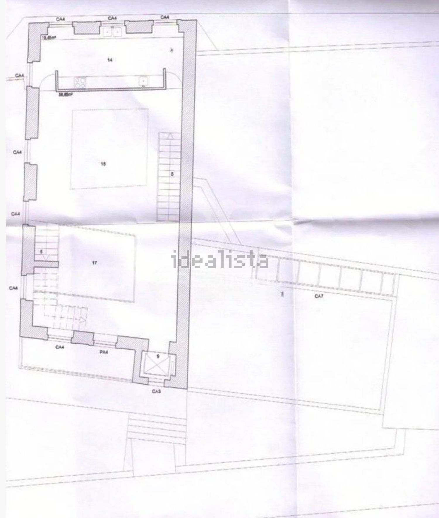 小楼房或别墅出售在 Amorosa - Exponor - Quinta da Conceição - 平面图