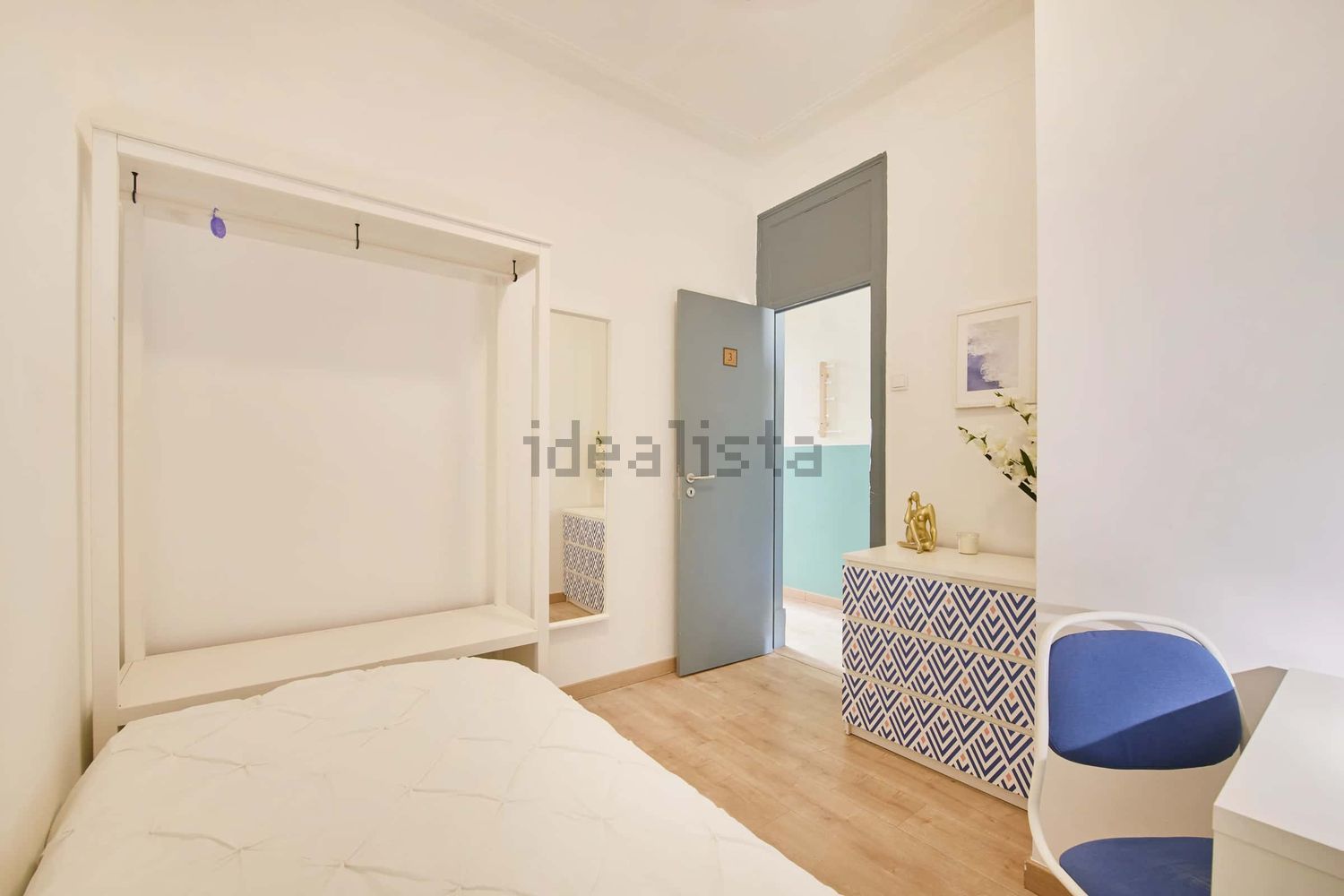 出租房间在Rua Carvalho Araújo, 90 - 卧室