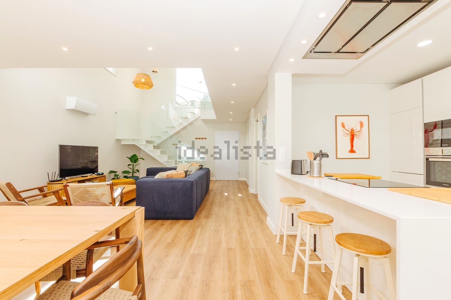 小楼房或独栋别墅出售在Rua das Camélias - 客厅