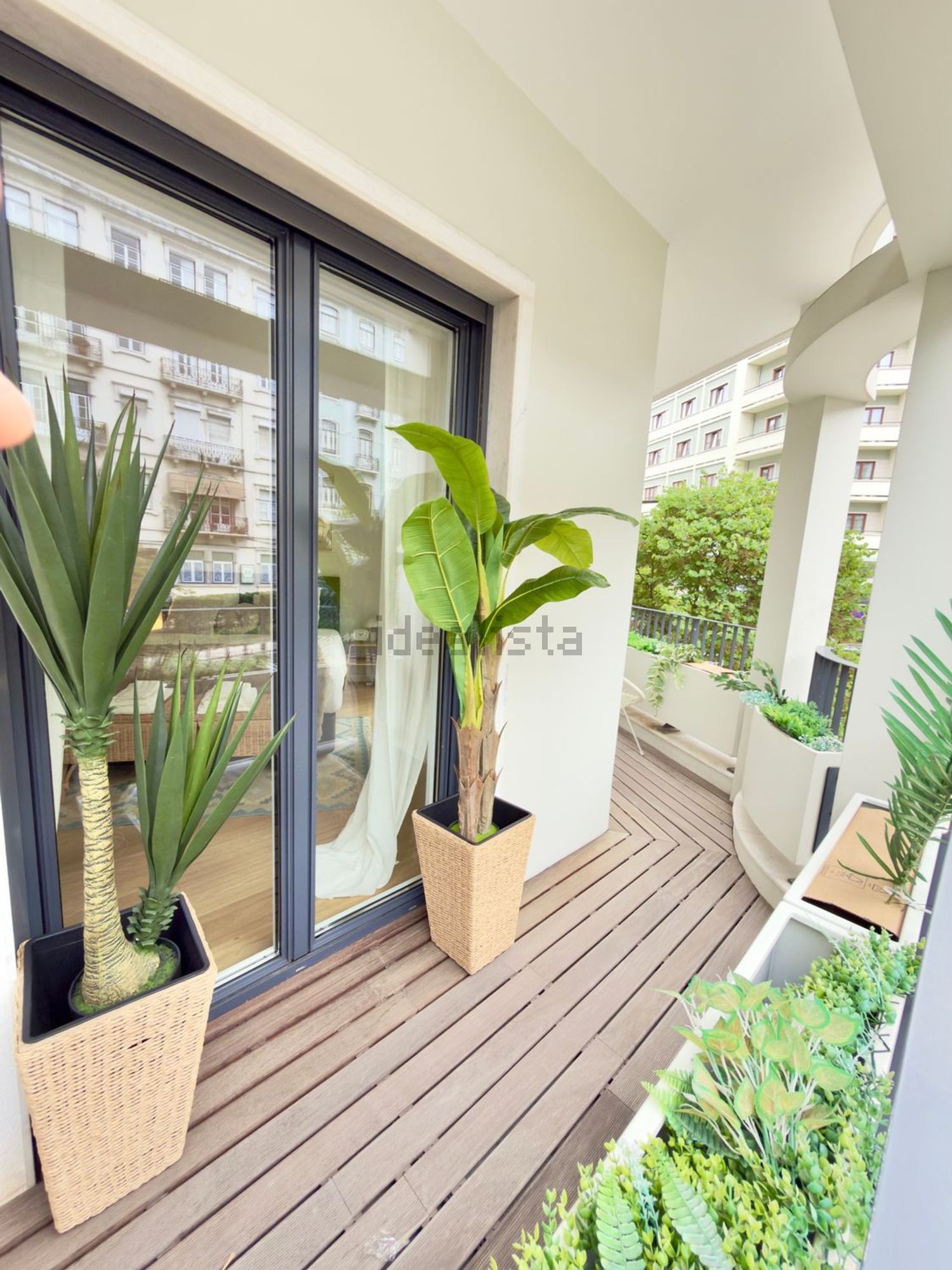 出租公寓 t1在Rua Braamcamp, 1250 - 阳台