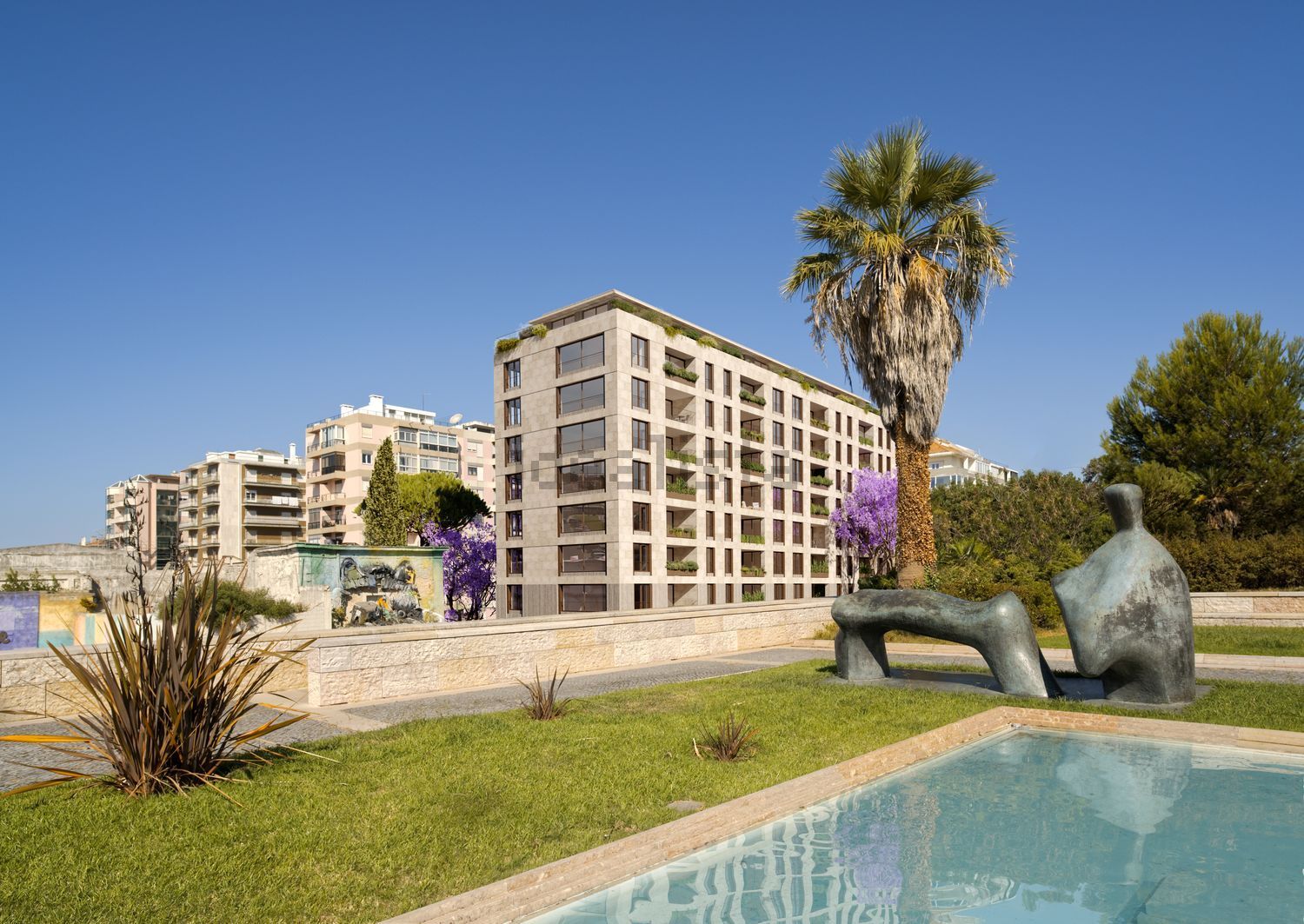 公寓 t3出售在Rua Bartolomeu Dias 48, 68 - 视线