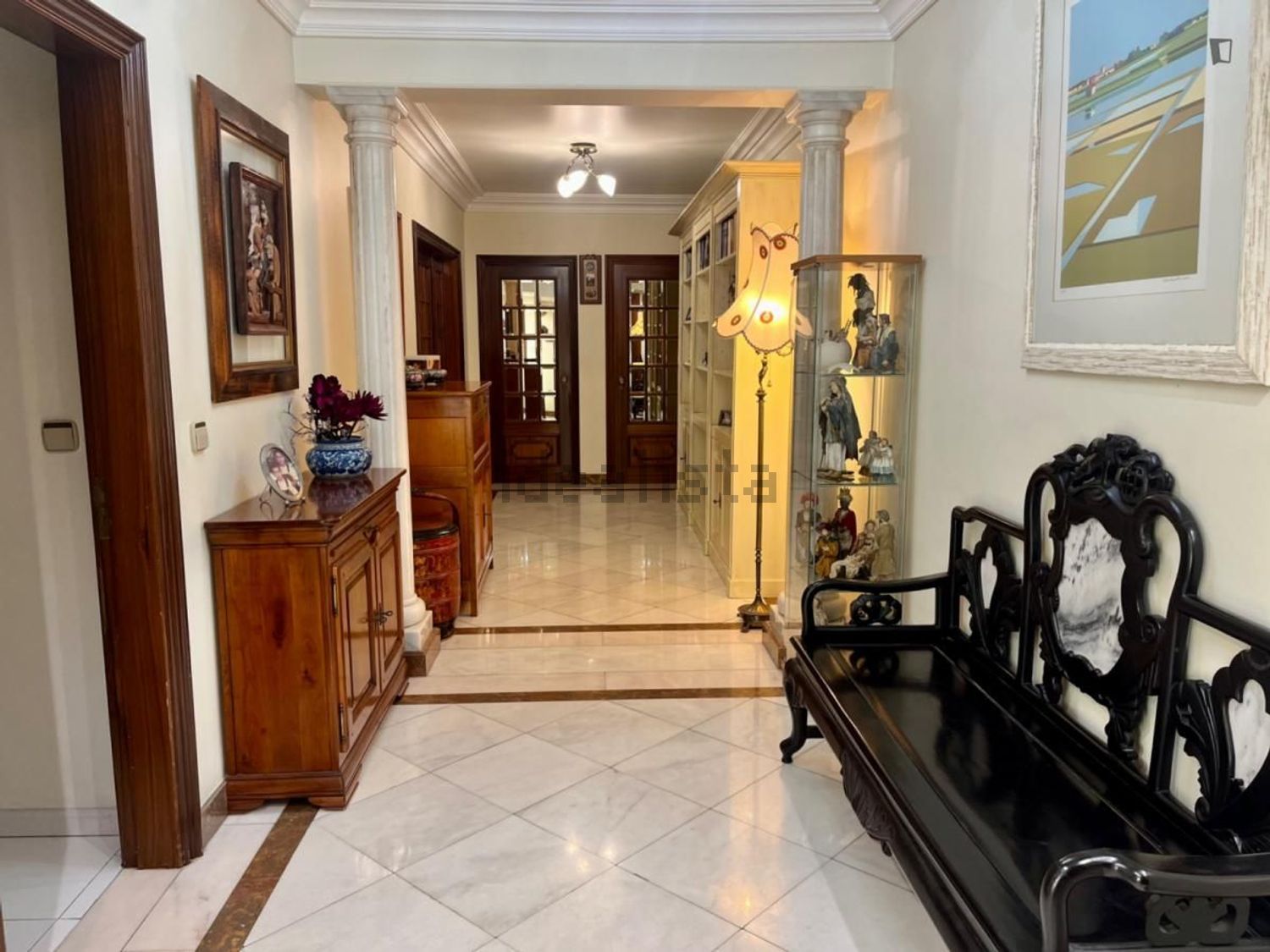 出租房间在Rua Major Neutel de Abreu - 过道