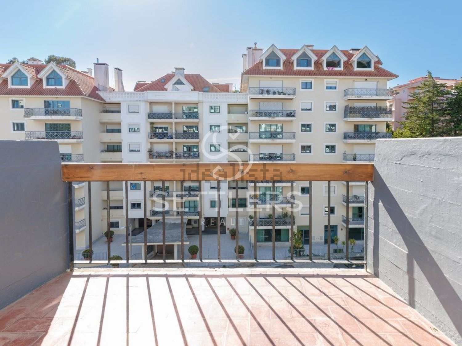 公寓 t1出售在 Centro do Estoril - 露台