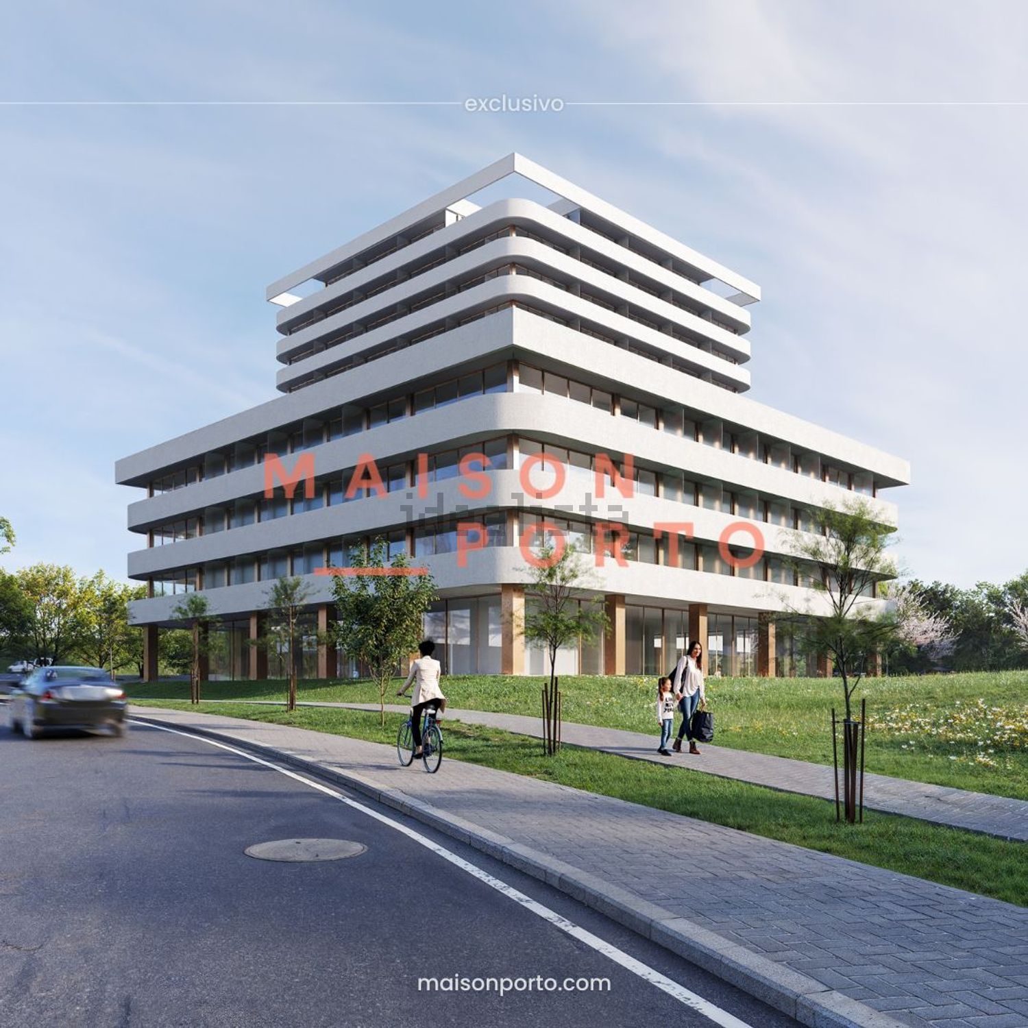 T0（单人公寓）出售在 Custóias - 视线