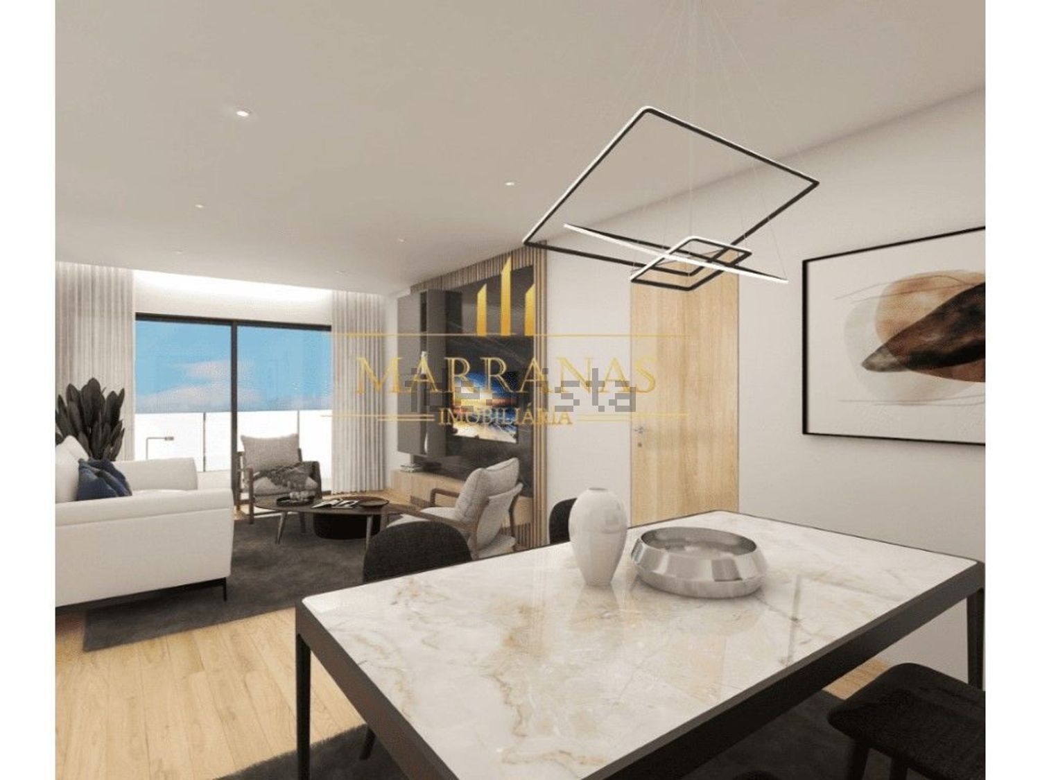 公寓 t2出售在Avenida Central de Oural - 卧室