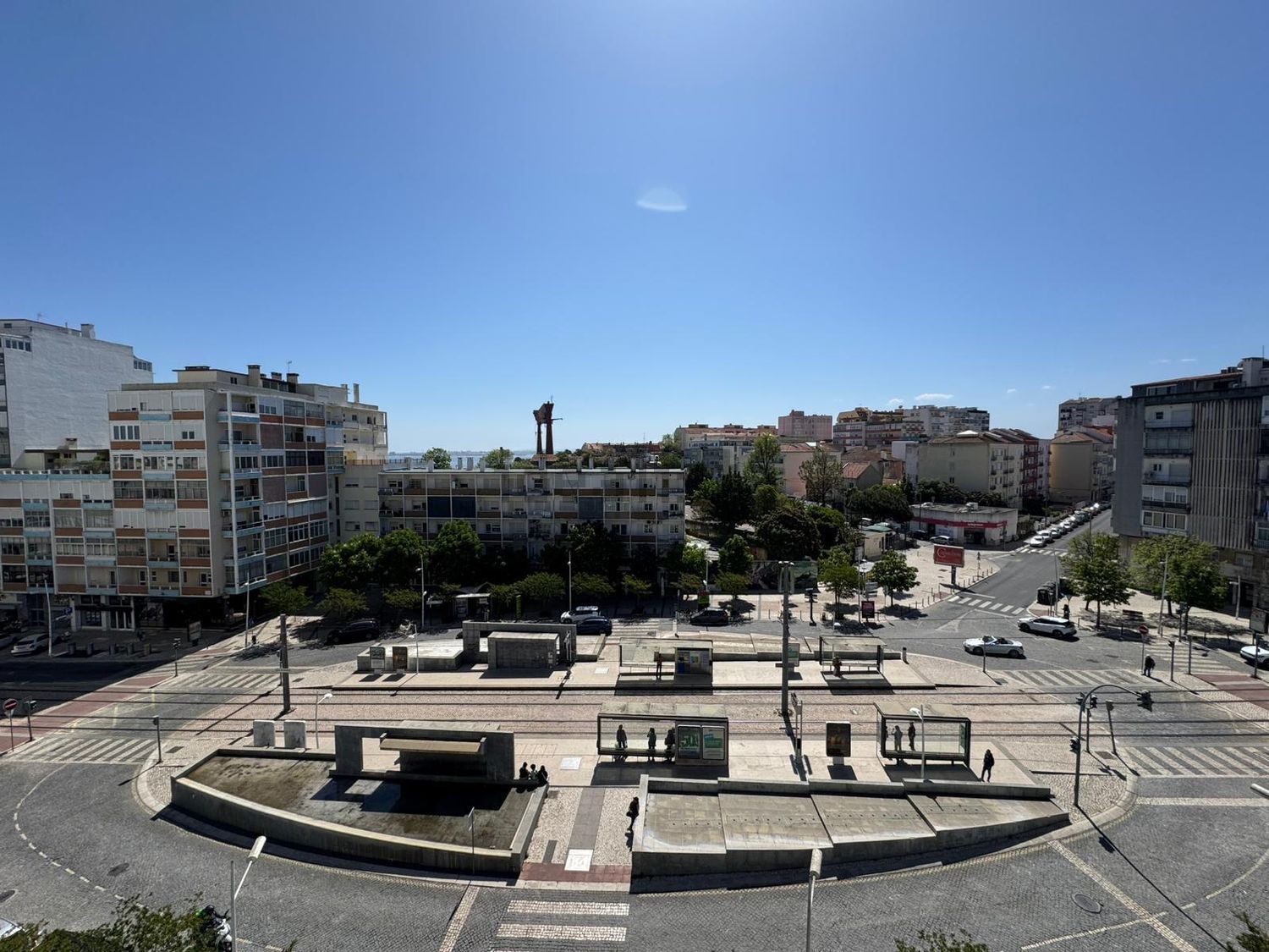 出租公寓 t2在Praça Gil Vicente, 10 - 视线