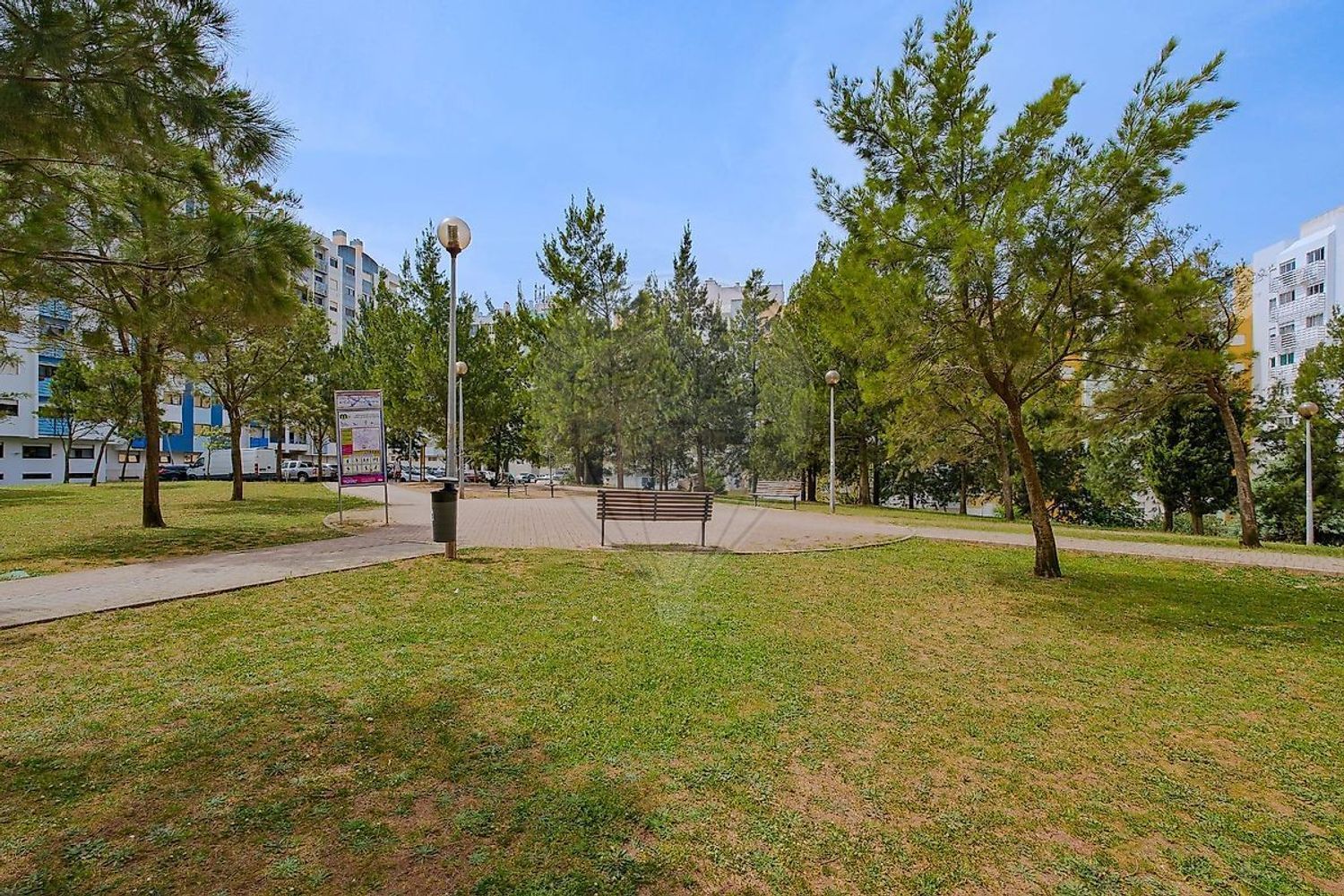 出租公寓 t2在Alameda de São Marcos - 花园