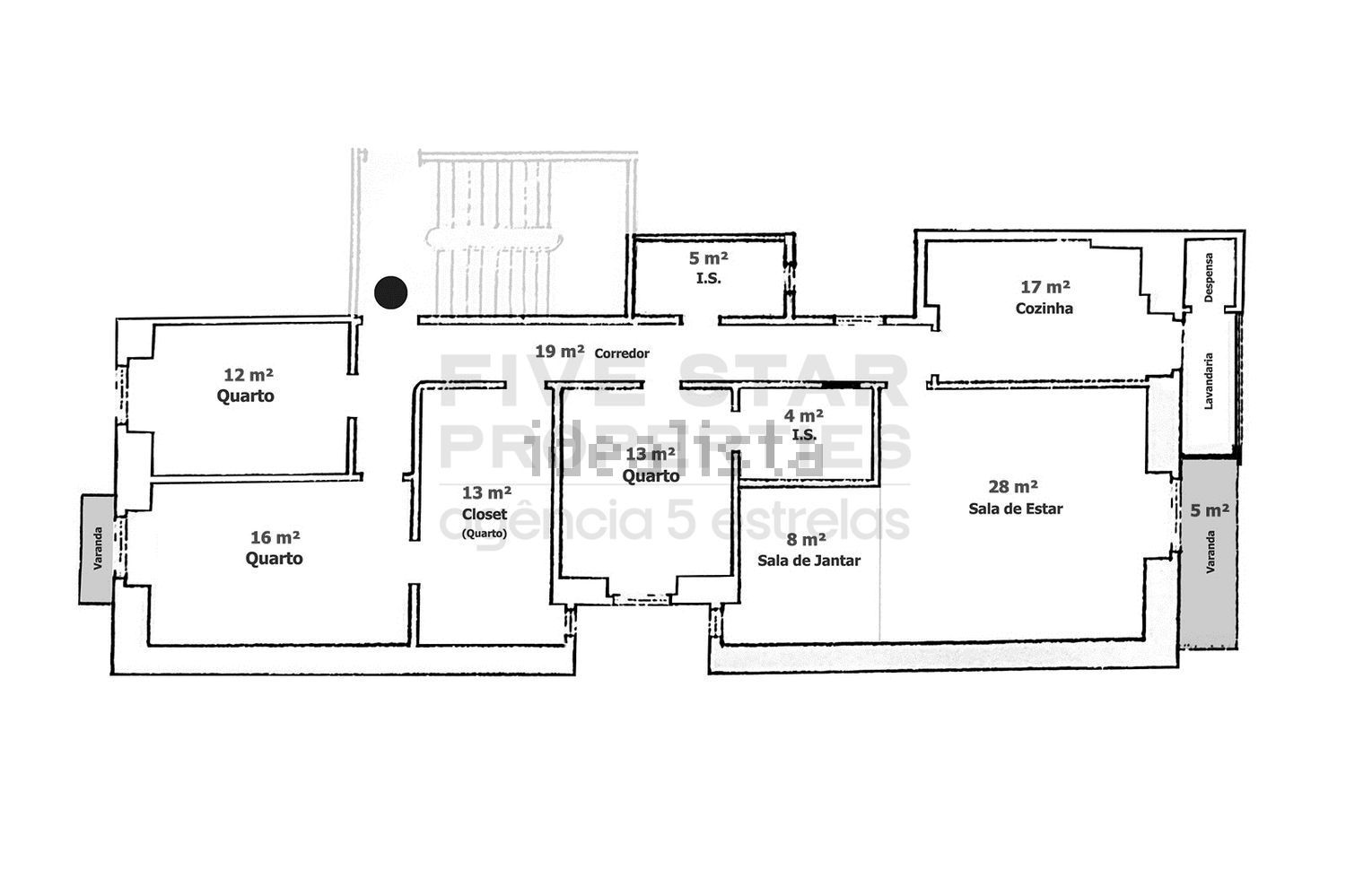 公寓 t4出售在Avenida Visconde de Valmor, 20 a - 平面图