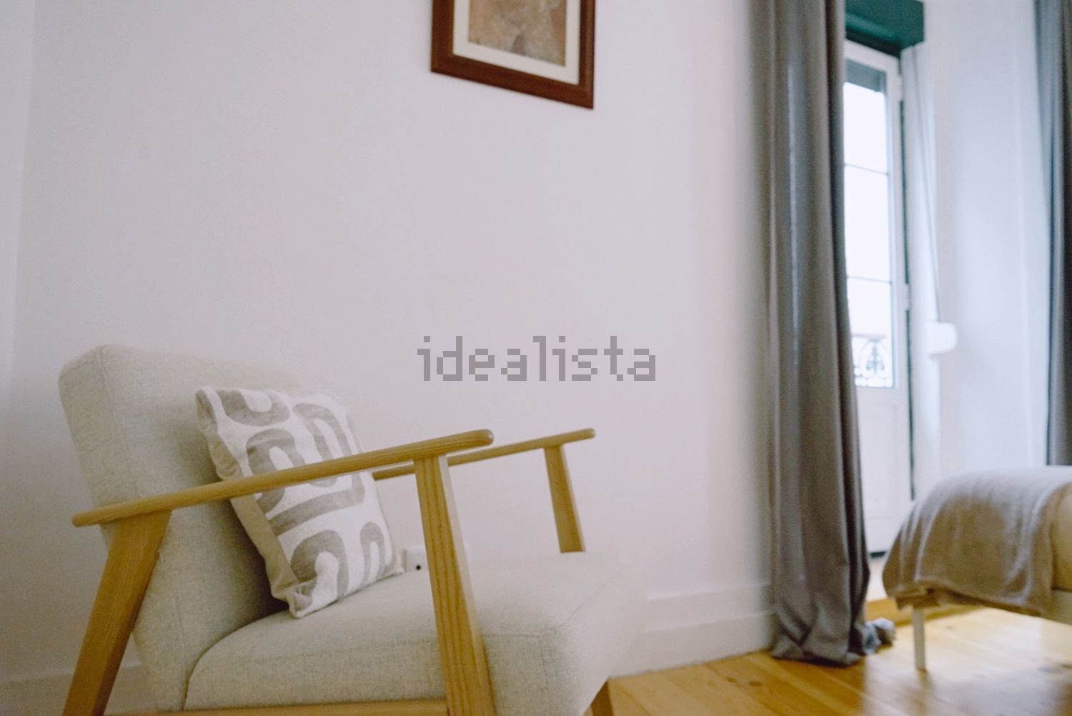出租公寓 t2在Rua dos Lagares, 25 - 卧室
