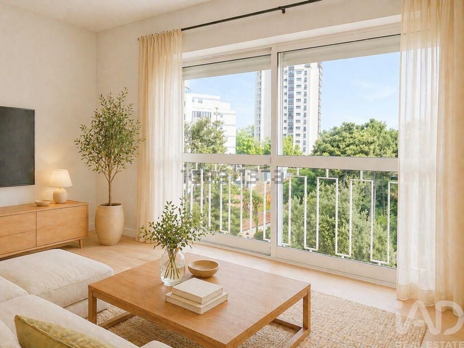 公寓 t2出售在 Bairro do Rosário - 客厅