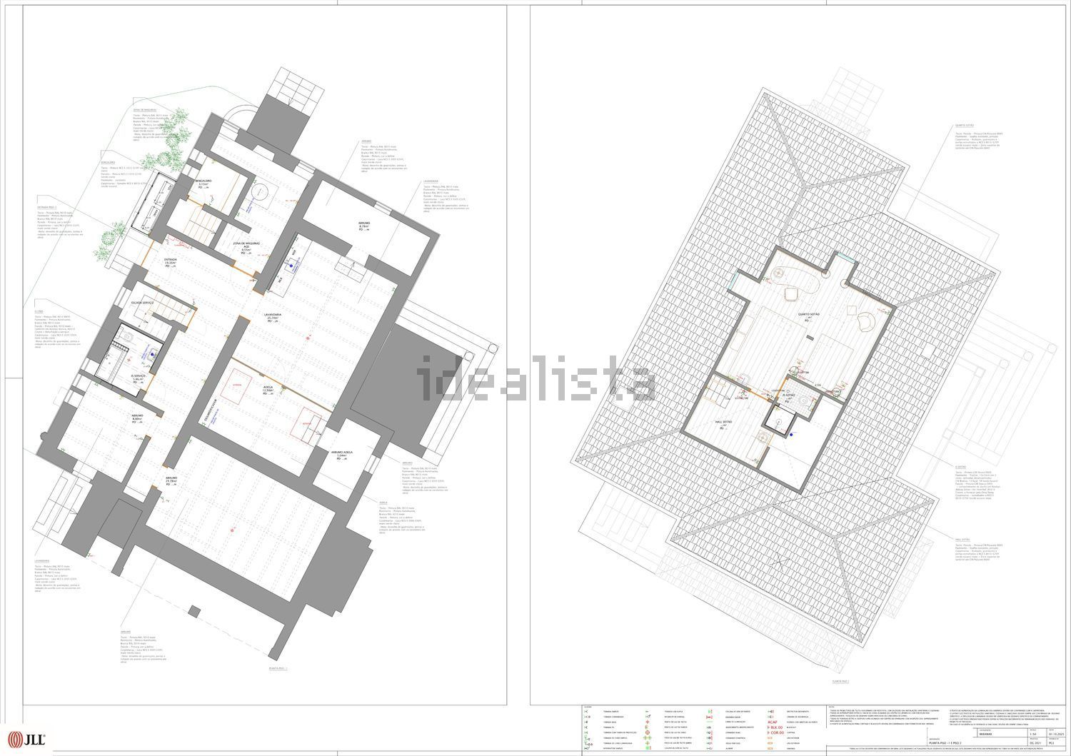 小楼房或独栋别墅出售在 Miramar - 平面图