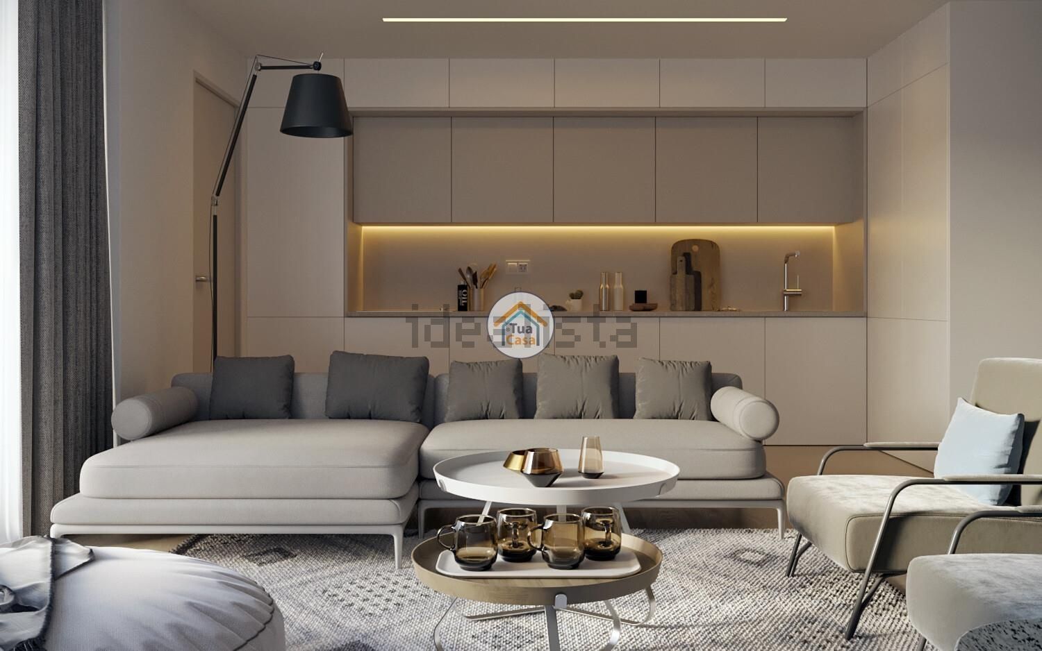 公寓 t3出售在 Sá-Barrocas - 客厅