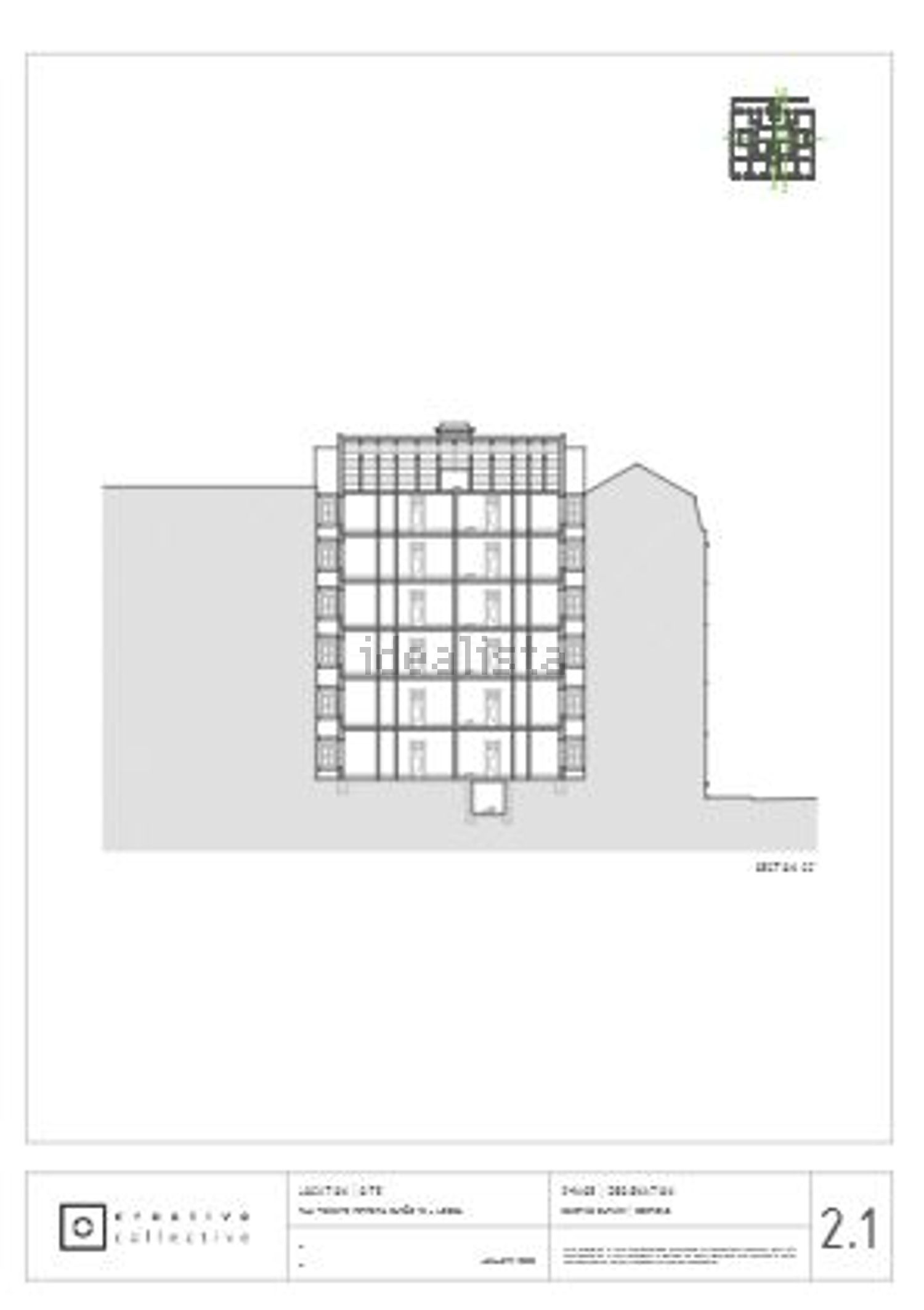 公寓 t3出售在Rua Tenente Ferreira Durão, 12 - 平面图