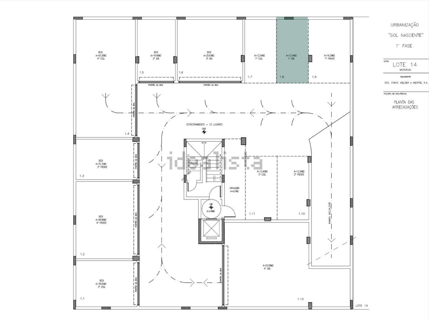 公寓 t3出售在 Centro do Montijo - 平面图