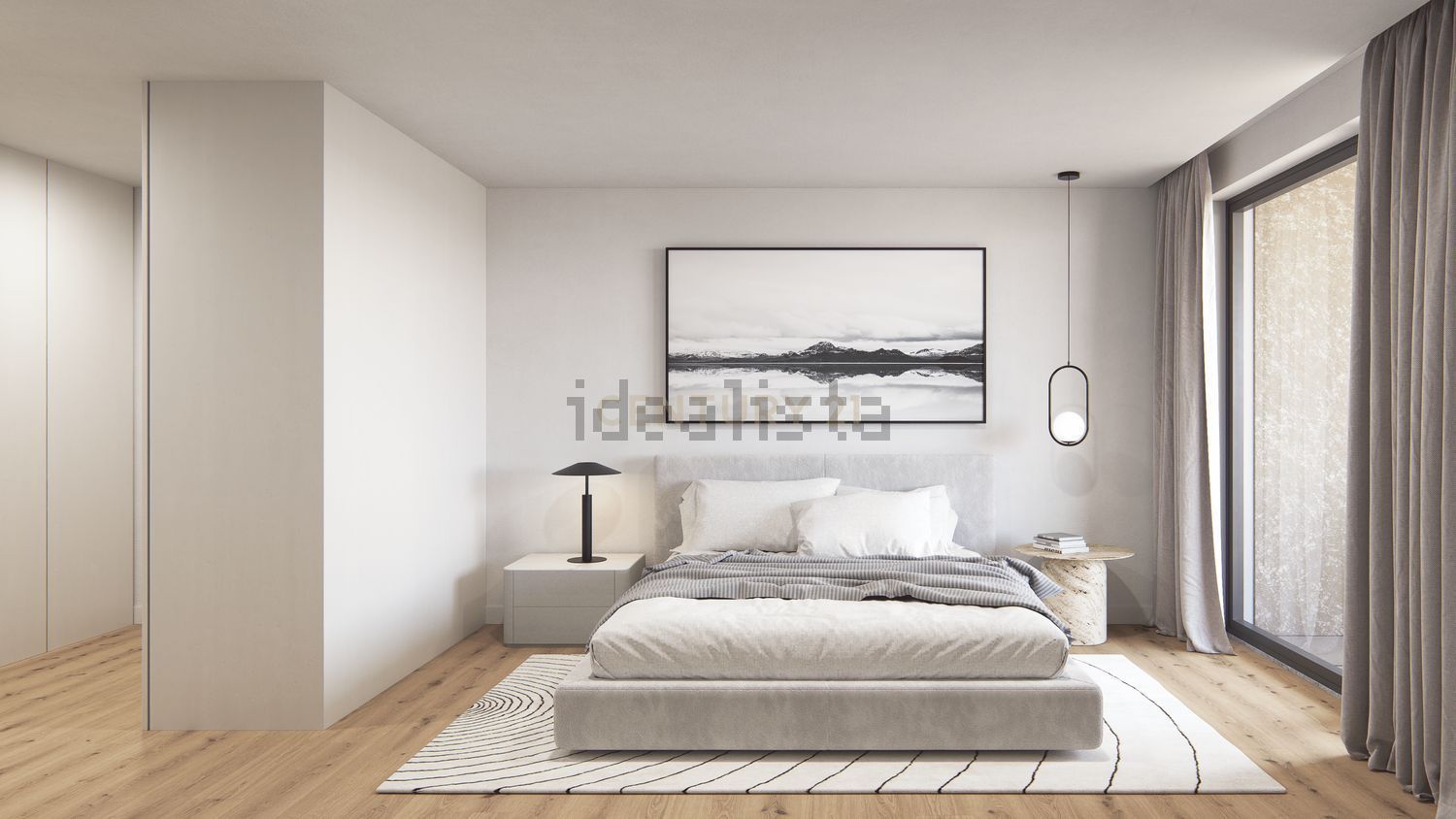 公寓 t2出售在Rua Conde de Bertiandos, 317 - 卧室