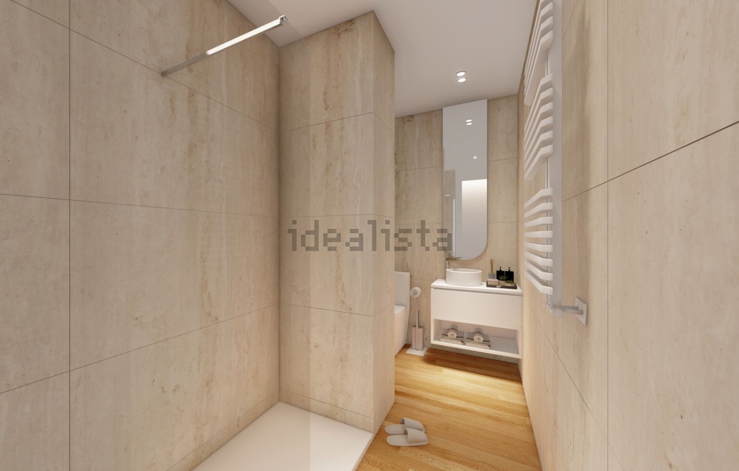 公寓 t1出售在Rua Brito e Cunha, 354 , 3º centro - 卫生间