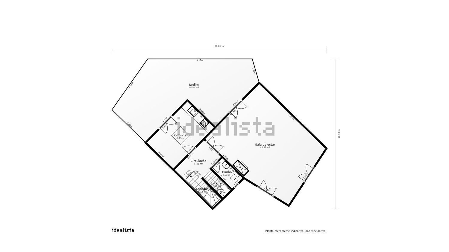 双拼别墅出售在 Ericeira Norte - 平面图
