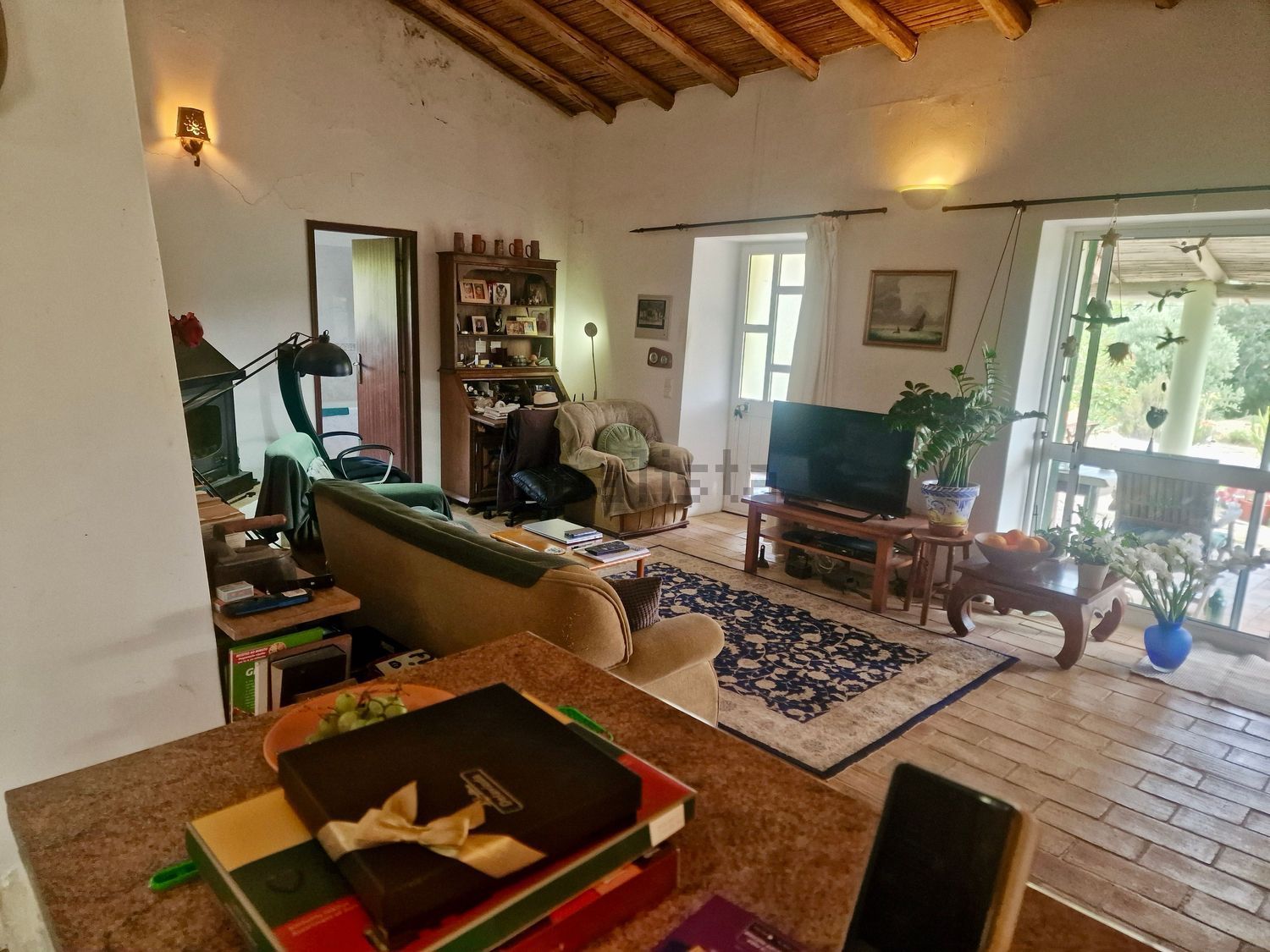 小楼房或独栋别墅出售在 Santa Catarina Fonte Bispo - 客厅