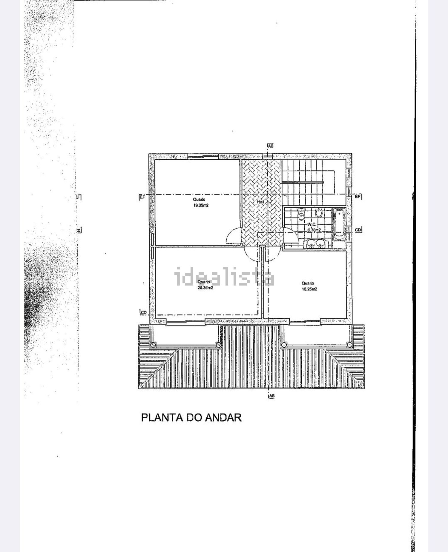 小楼房或独栋别墅出售在 Paredes - 平面图