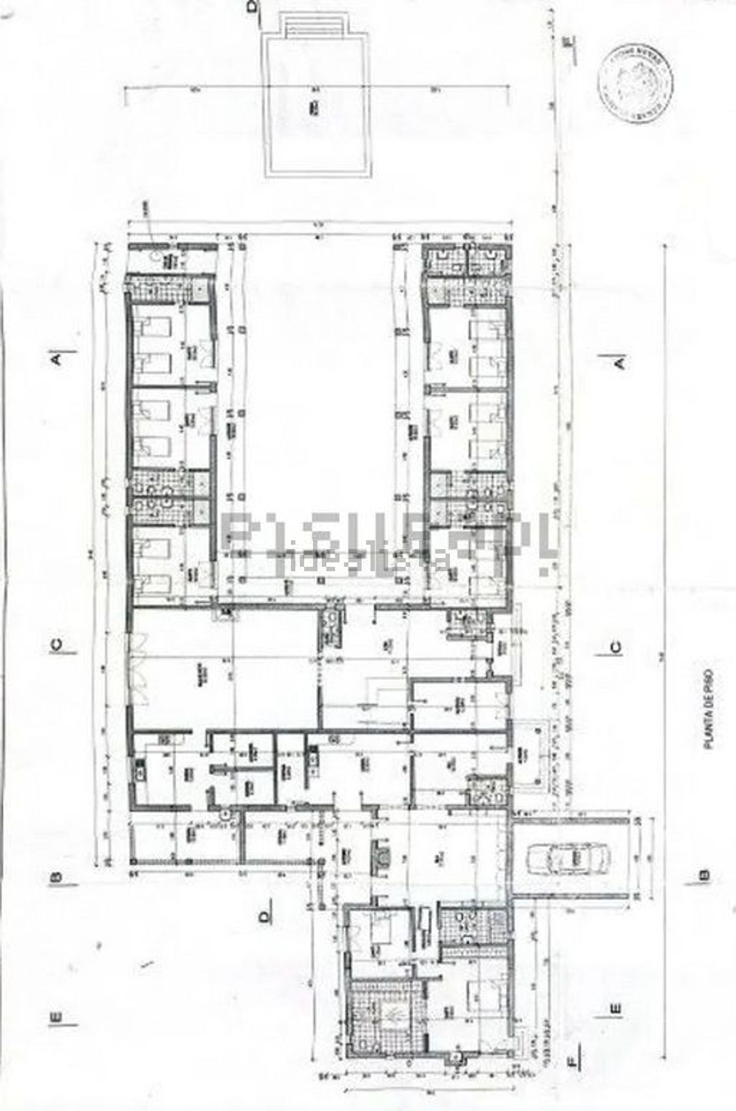 小楼房或独栋别墅出售在 nicolaus s/n - 平面图