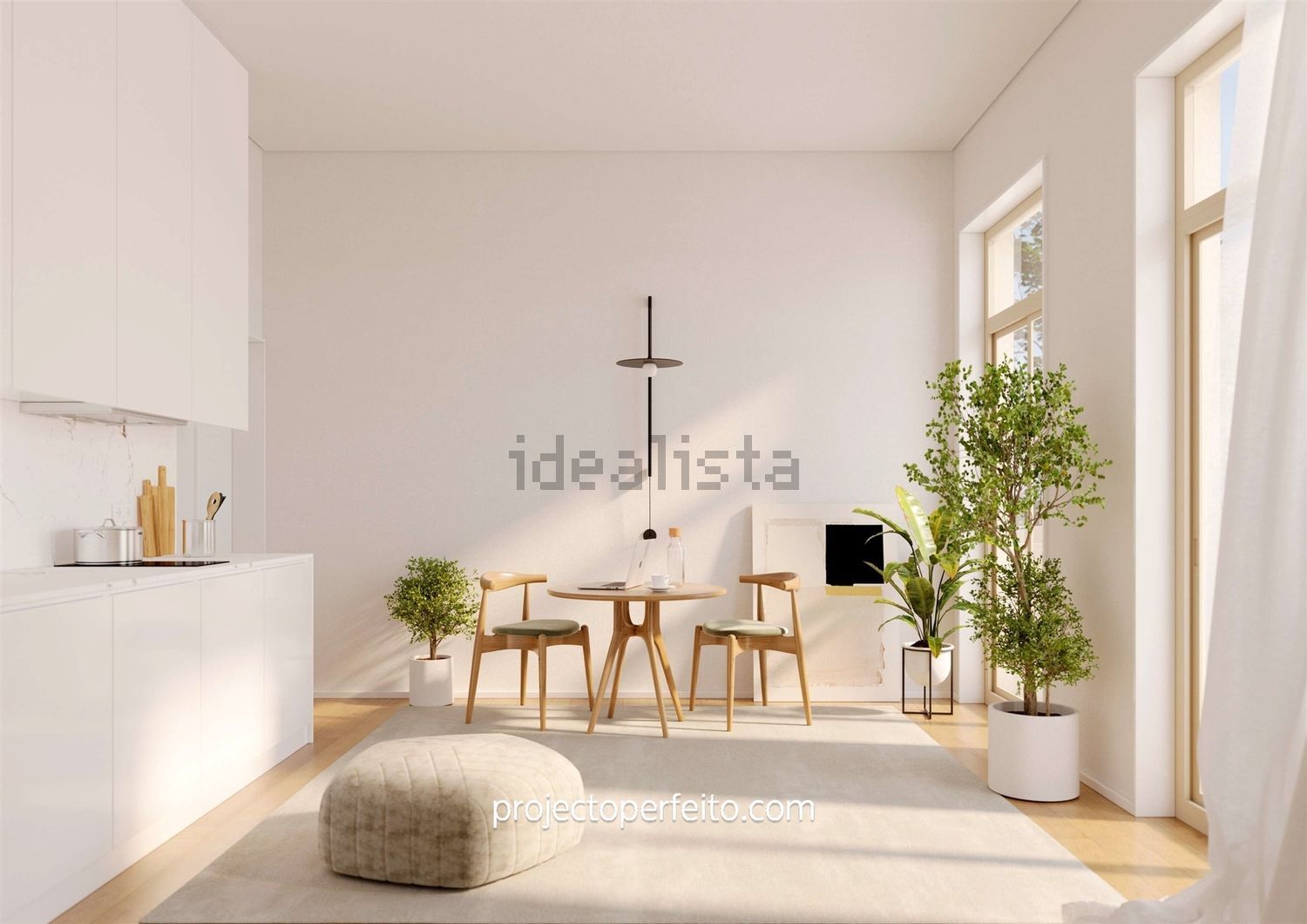 T0（单人公寓）出售在 Zona Histórica de Matosinhos - 餐厅