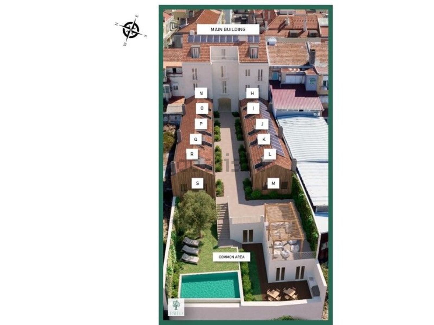 小楼房或独栋别墅出售在 Bairro dos Actores - Barão Sabrosa - 平面图