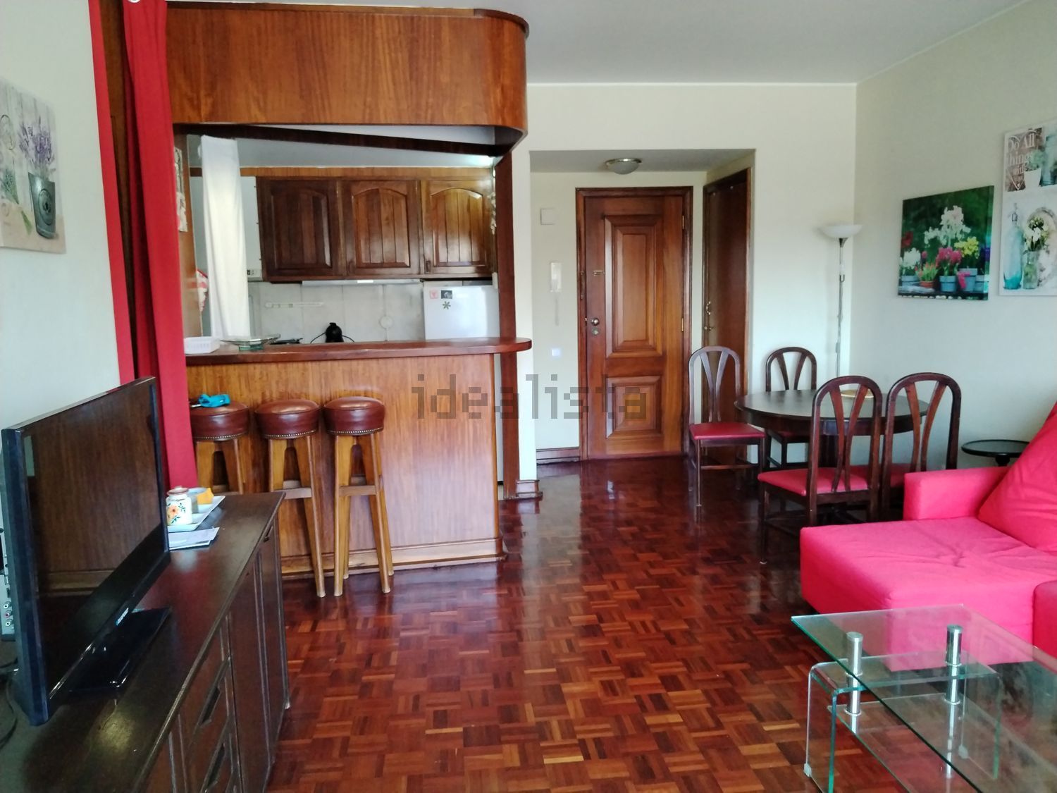 出租公寓 t1在Rua Lisboa - 客厅