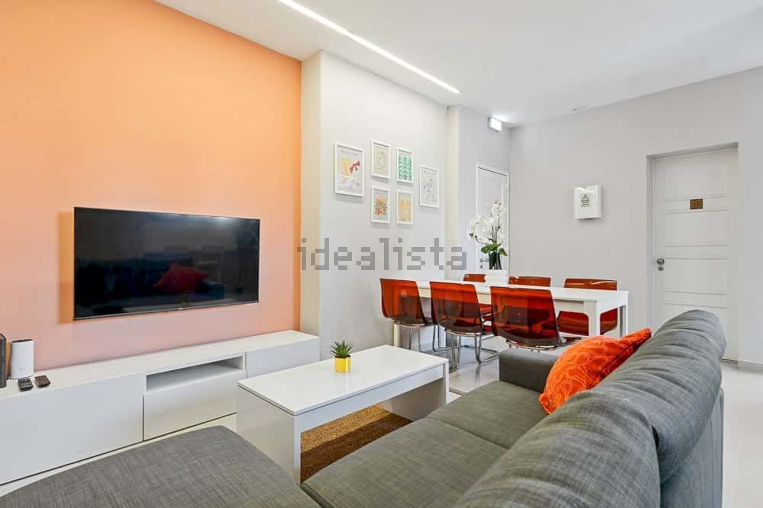 出租房间在Avenida Sidónio Pais, 24 - 客厅