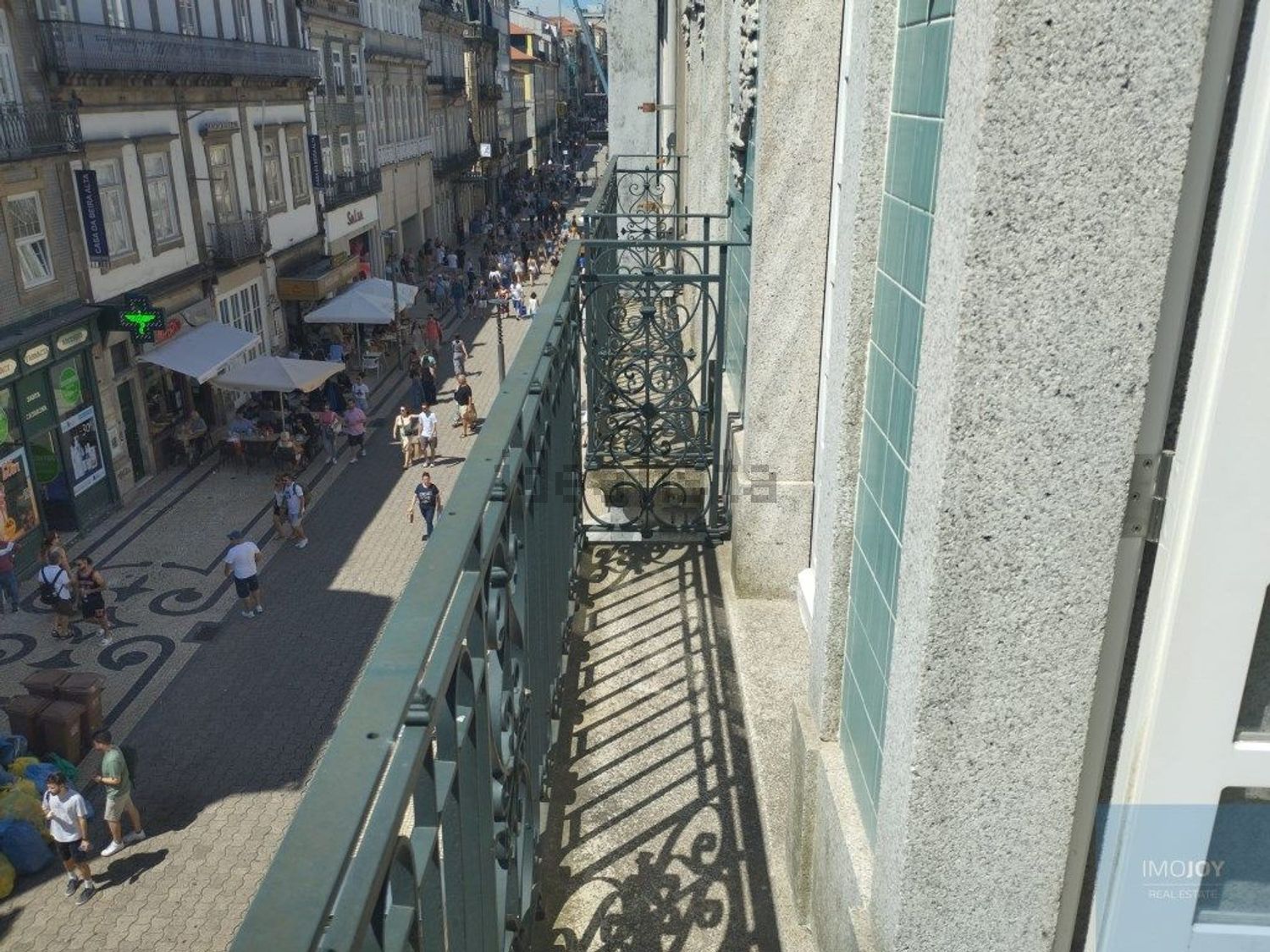 出租公寓 t1在Rua de Santa Catarina, 120 - 露台