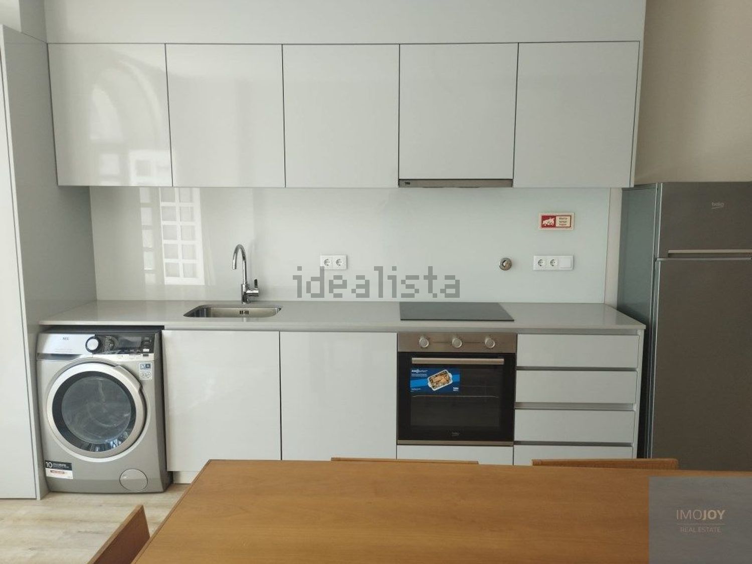 出租公寓 t1在Rua de Santa Catarina, 120 - 厨房