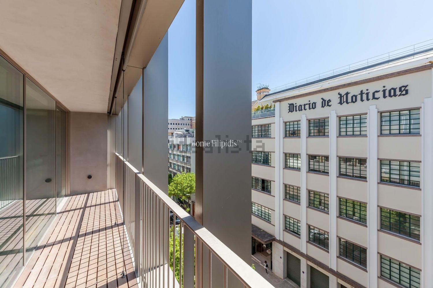 出租公寓 t3在 Av. da Liberdade - Marquês de Pombal - 阳台