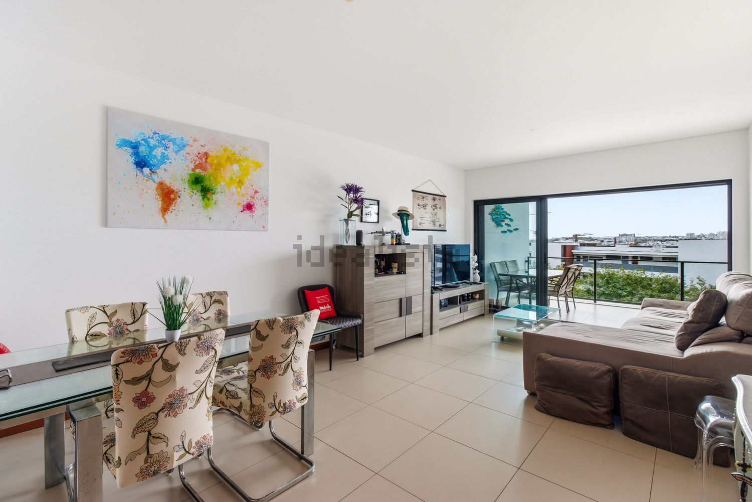 公寓 t2出售在 Quinta do Moleão, Lote 2, Apt 2c (Marina Village) - 客厅