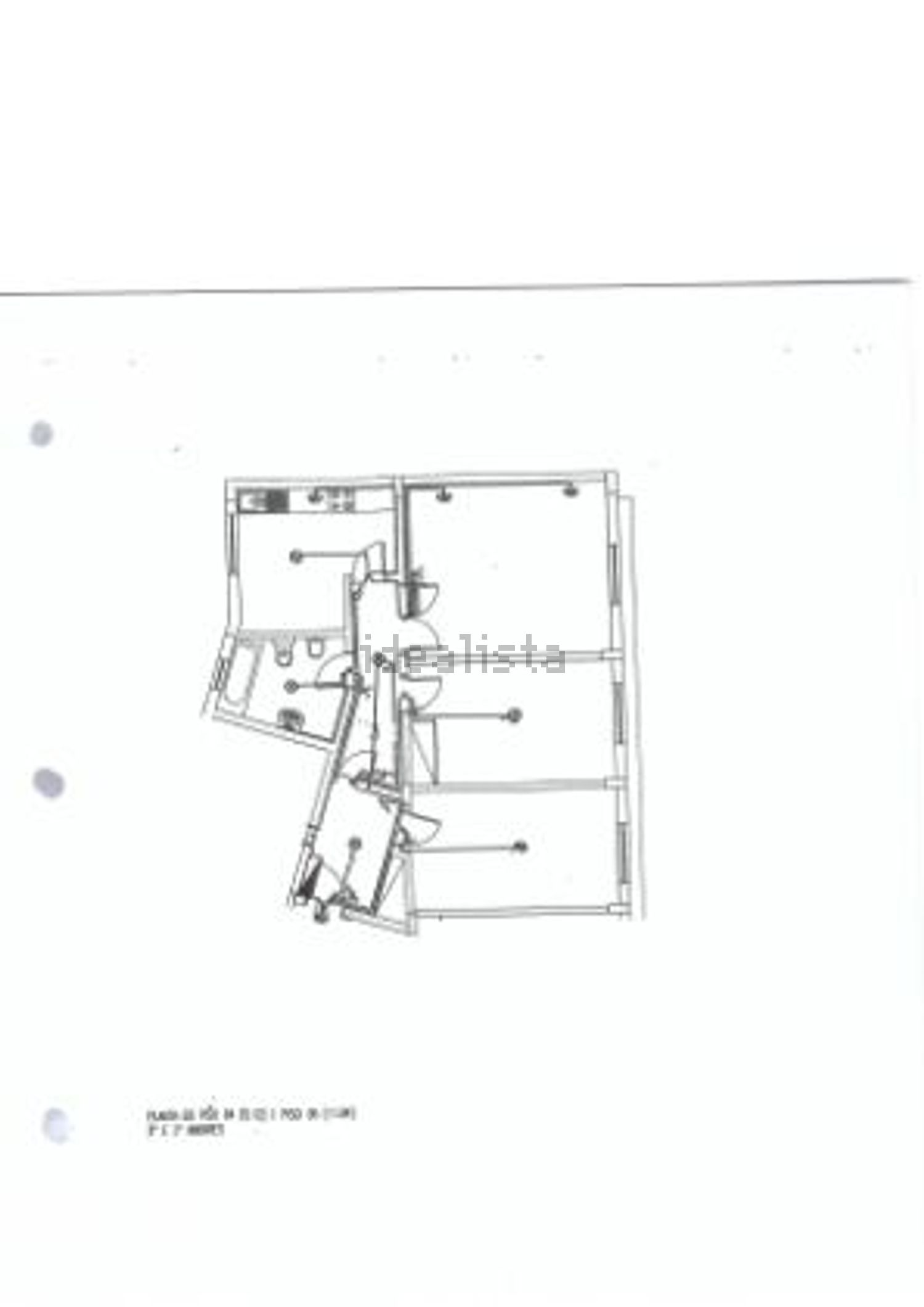 公寓 t2出售在Rua dos Balsares de Baixo - 平面图
