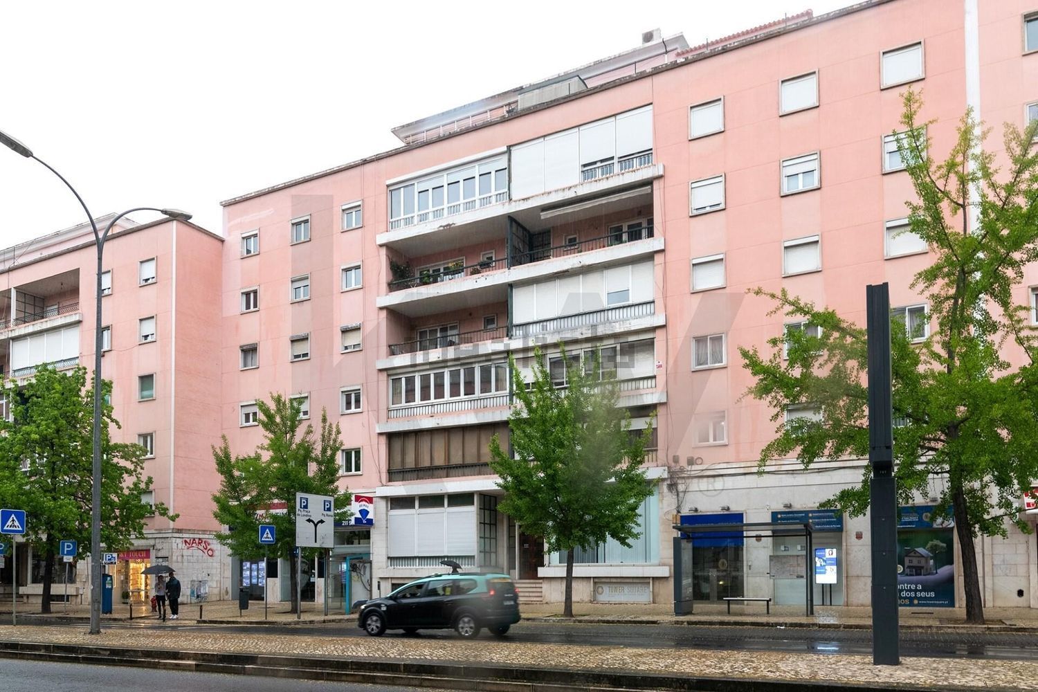 出租公寓 t1在 Av. de Roma - Campo Pequeno - 视线