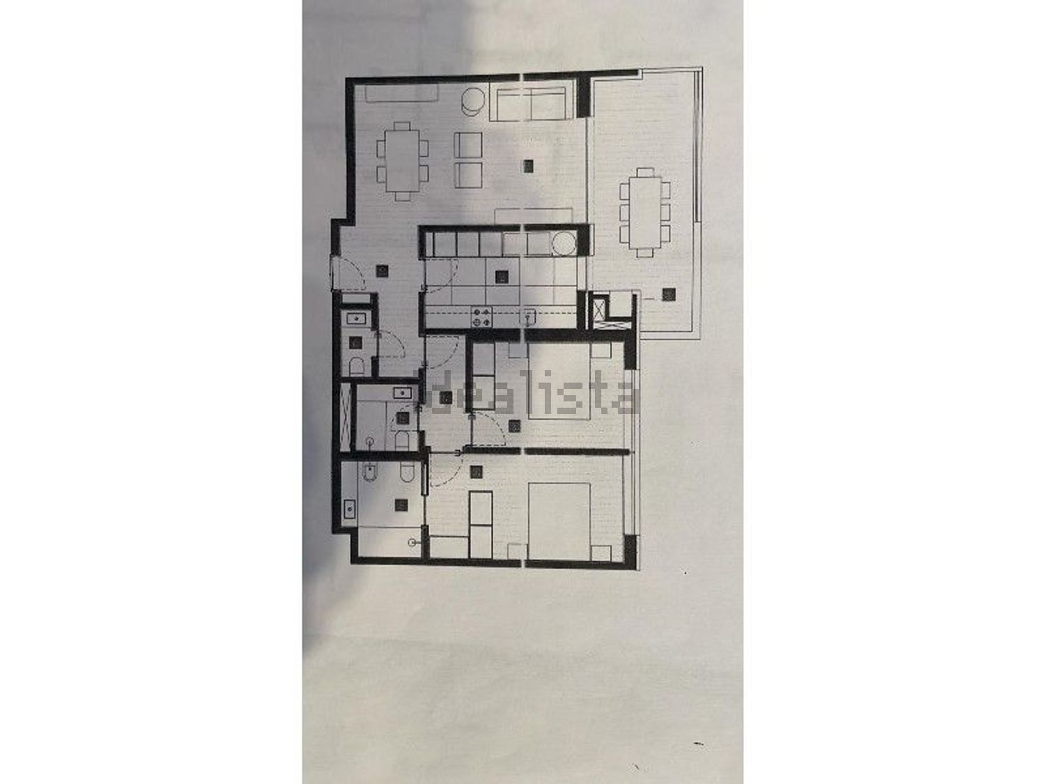 公寓 t2出售在 Amorosa - Exponor - Quinta da Conceição - 平面图