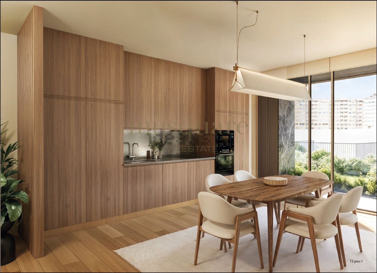 公寓 t2出售在 Zona Histórica de Matosinhos - 餐厅