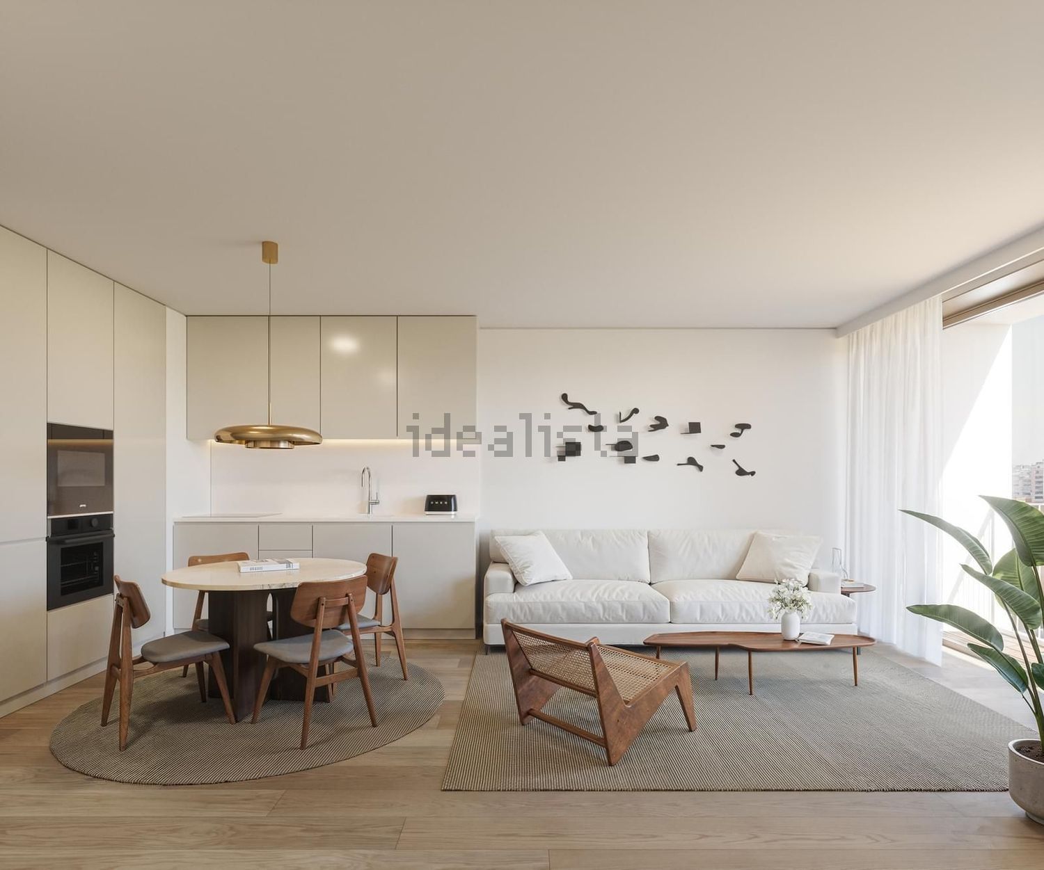 T0（单人公寓）出售在 Alto do Lumiar - Quinta das Conchas - Quinta do Lambert - 客厅