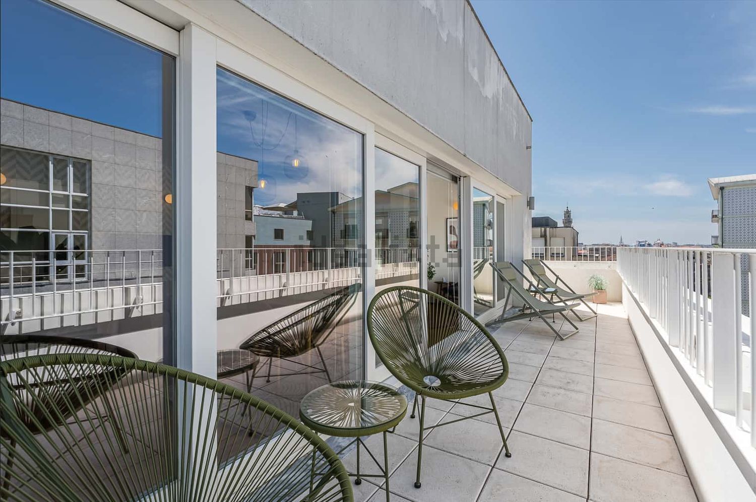 出租t0（单人公寓）在Rua de Ceuta, 70 - 阳台