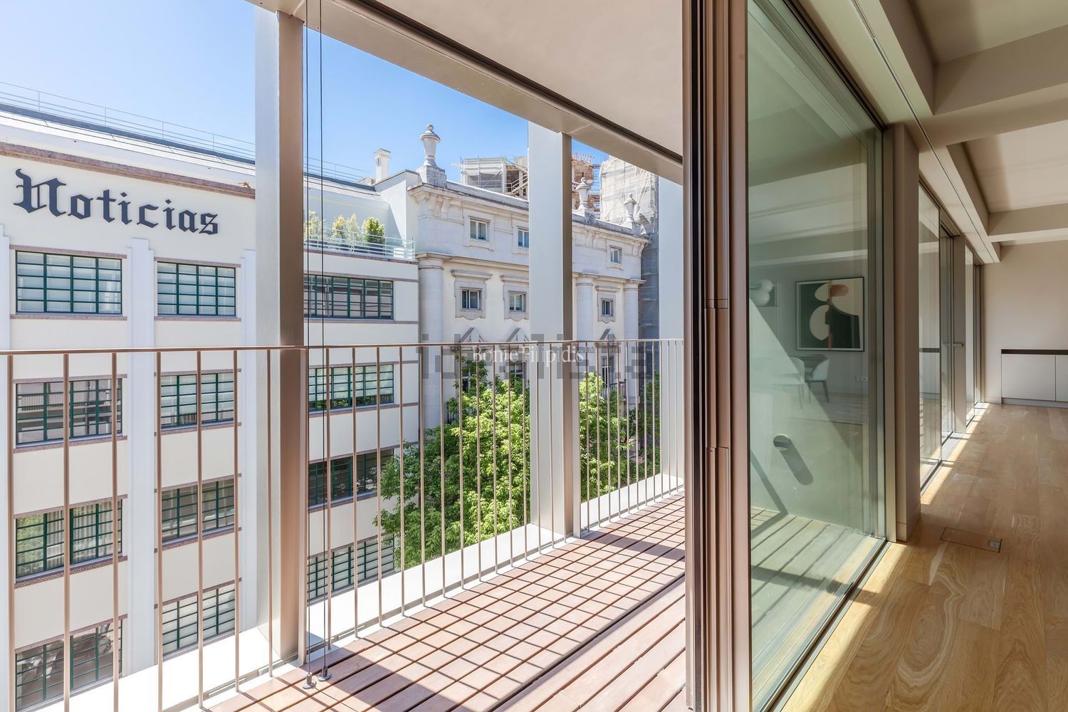出租公寓 t3在 Av. da Liberdade - Marquês de Pombal - 阳台
