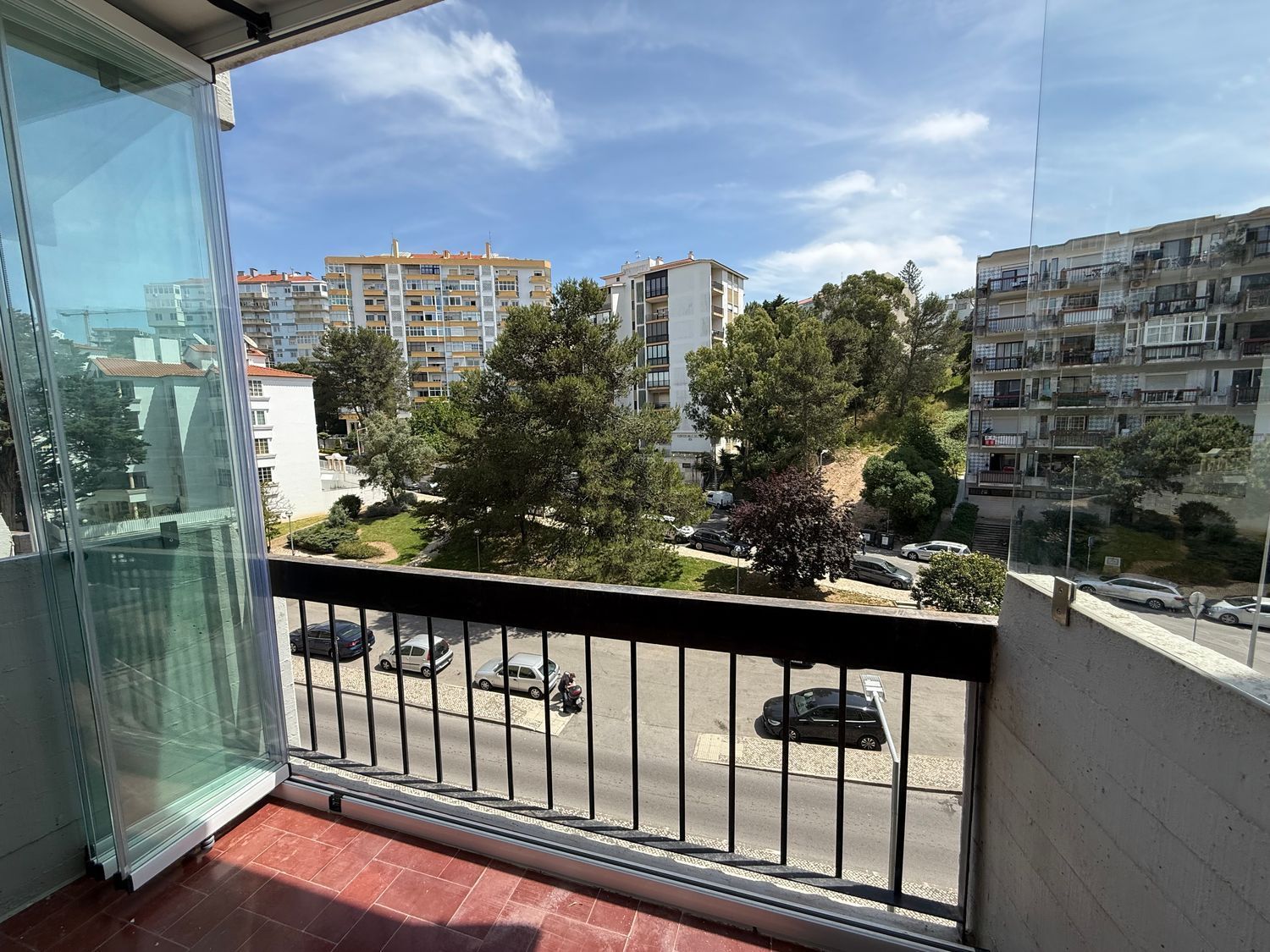 出租公寓 t1在Rua Dom Bosco, 47 - 阳台
