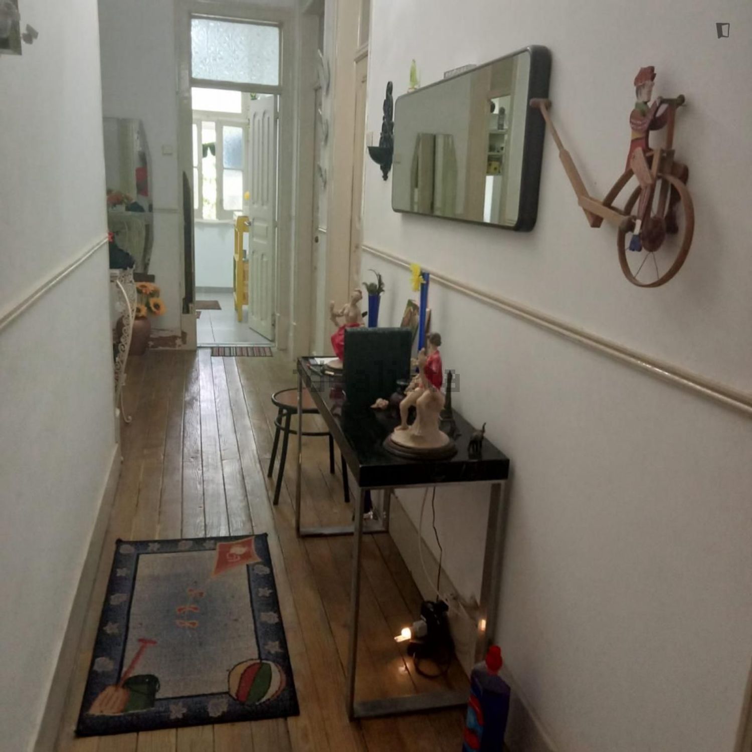 出租房间在Rua de Moçambique - 过道